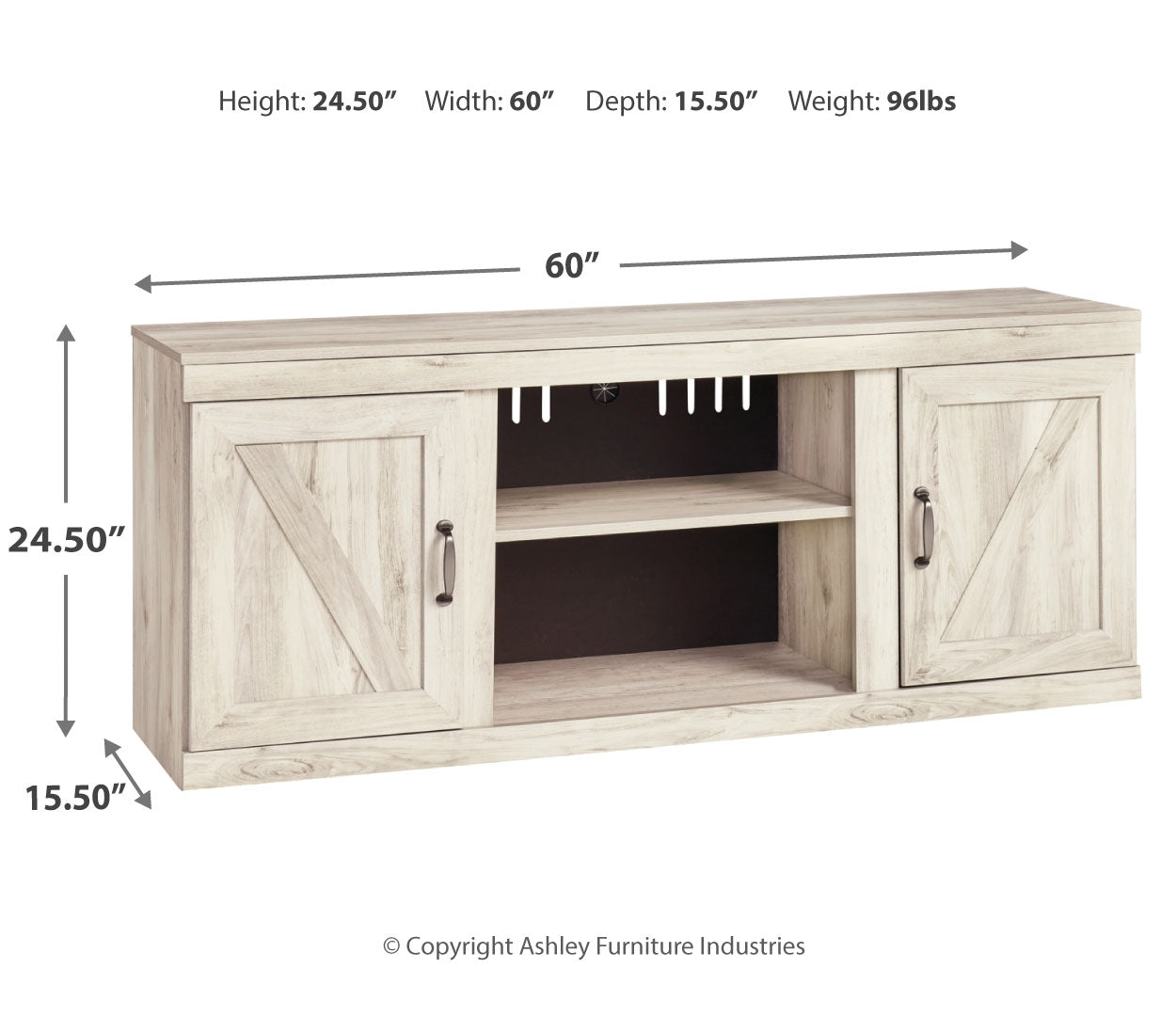 Bellaby 60" TV Stand