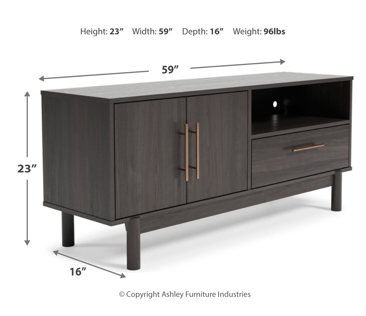 Brymont 59" TV Stand