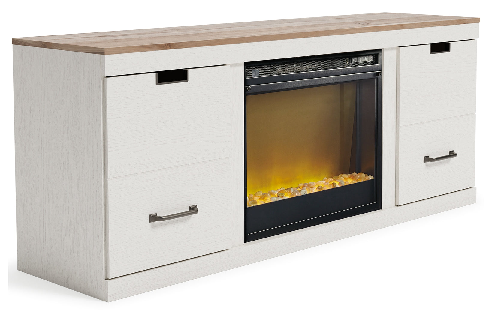 Vaibryn 60" TV Stand with Electric Fire Place