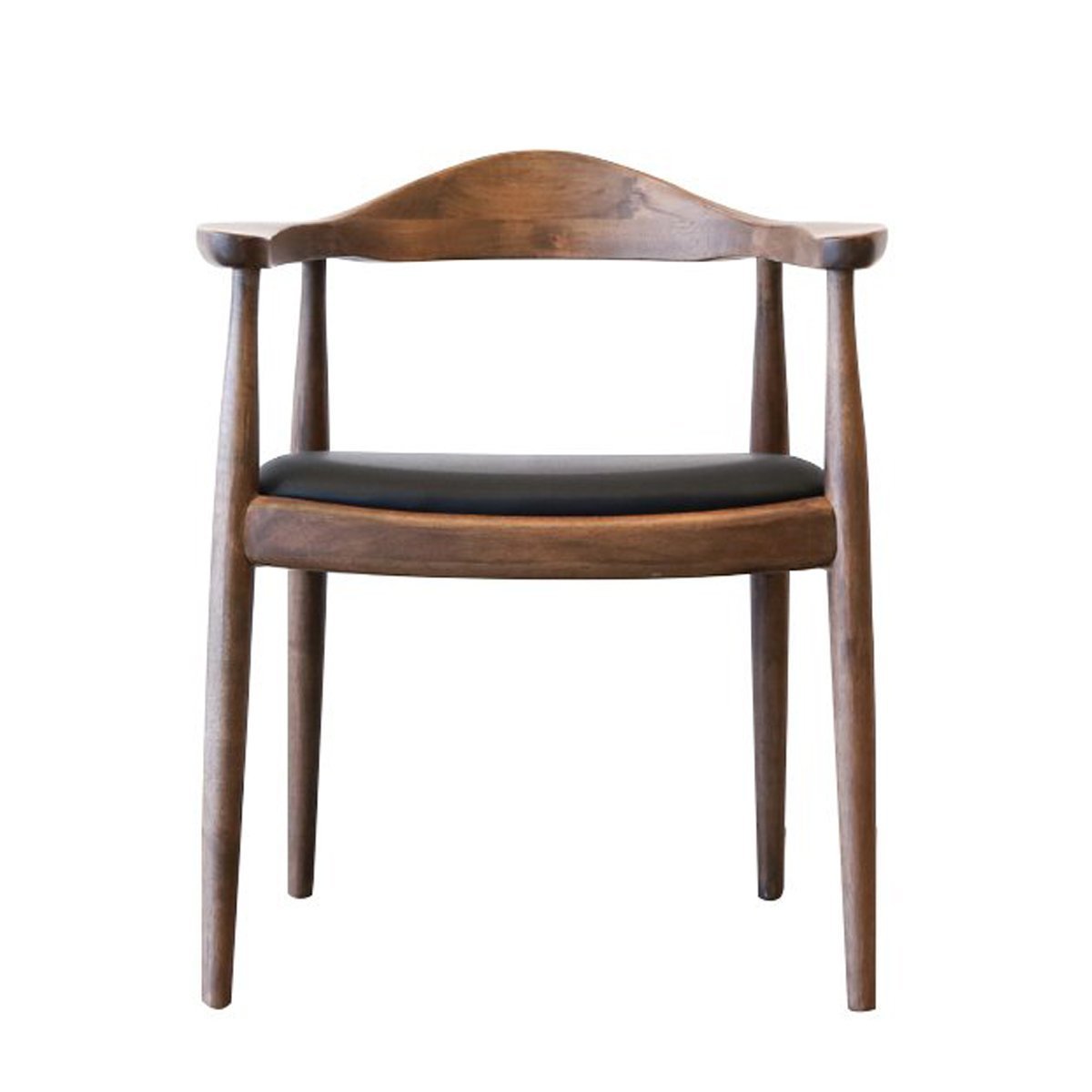 Freya Dining Chair Black Vegan Leather