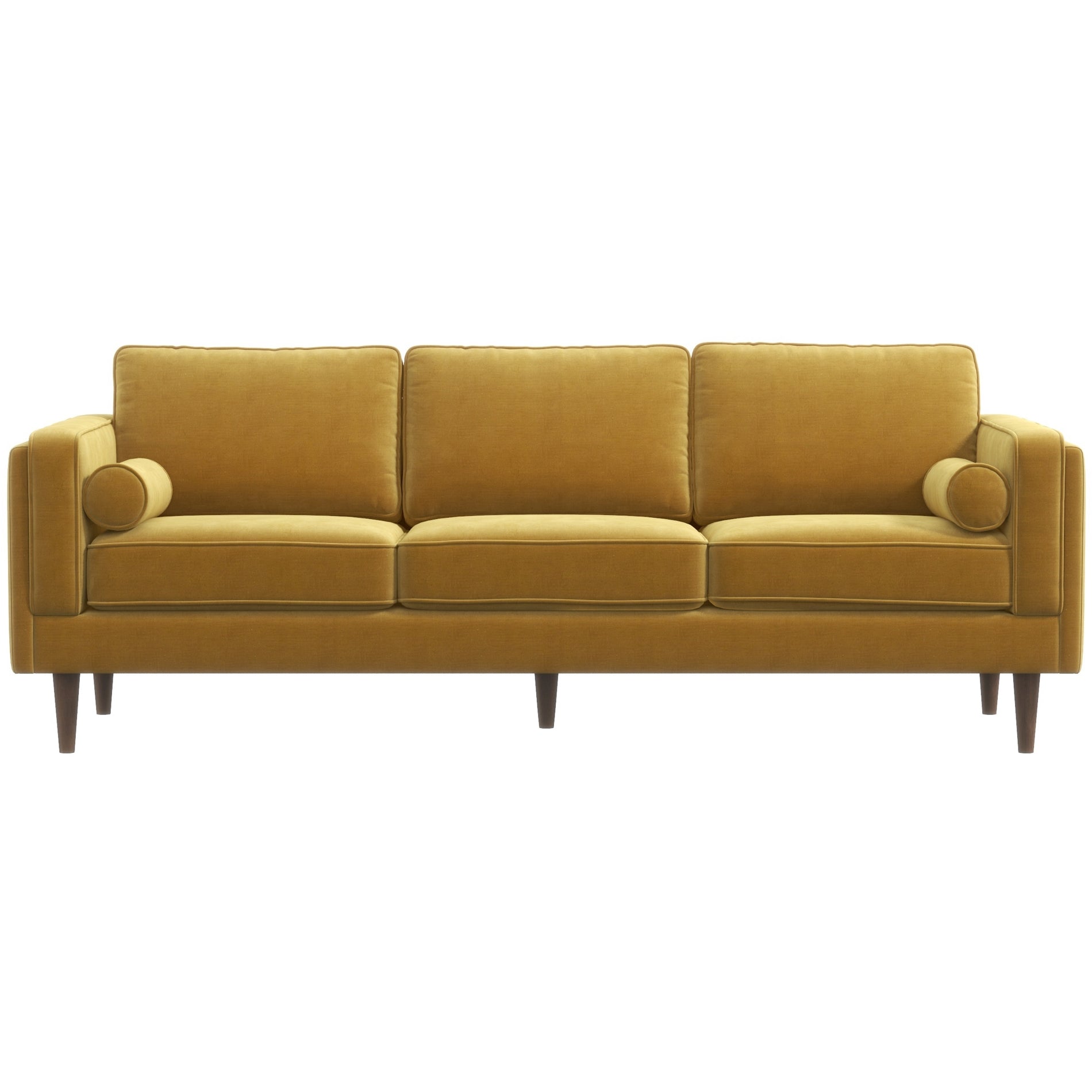 Fordham Sofa Gold Velvet