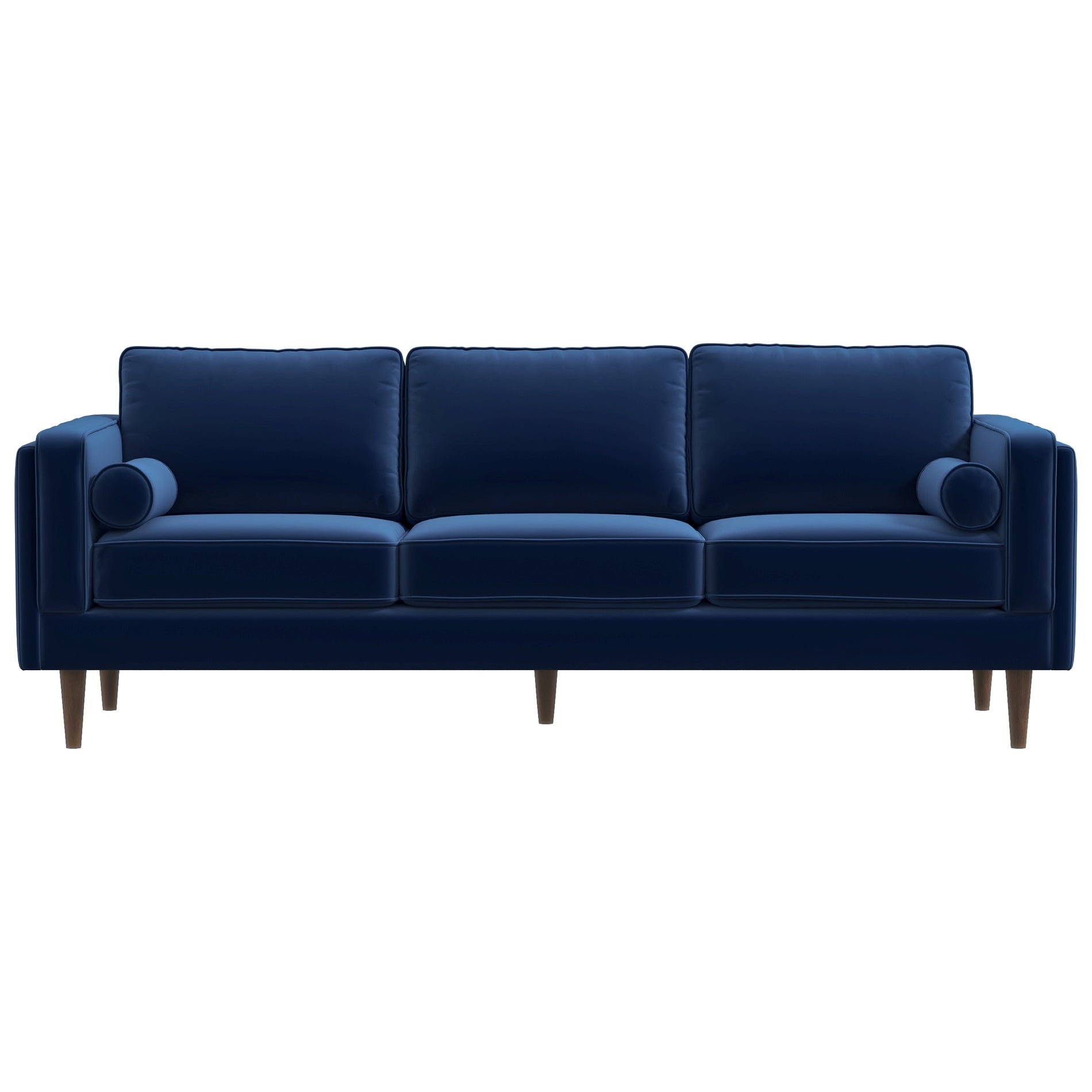 Fordham Sofa Navy Blue Velvet