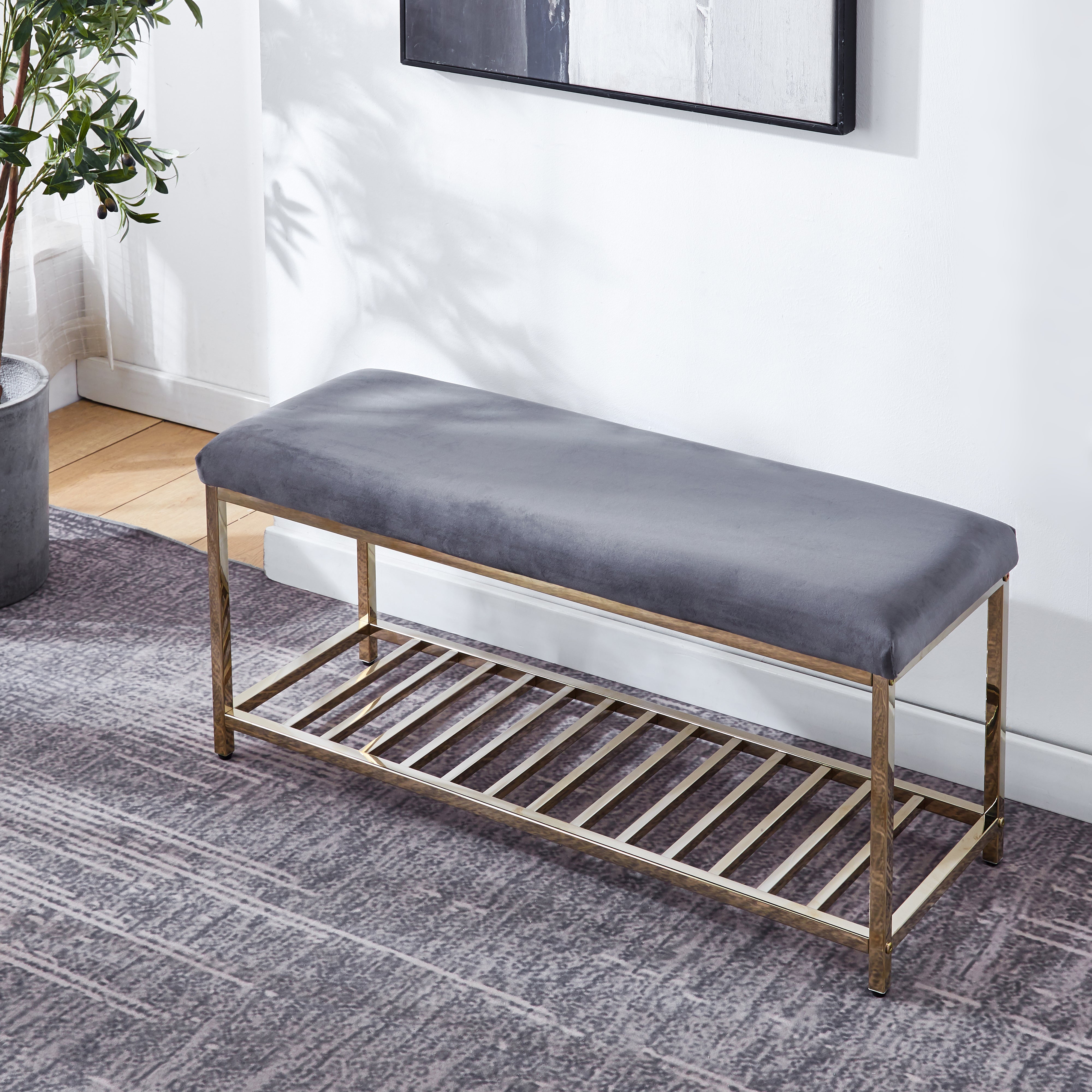 Vishva Bench Grey