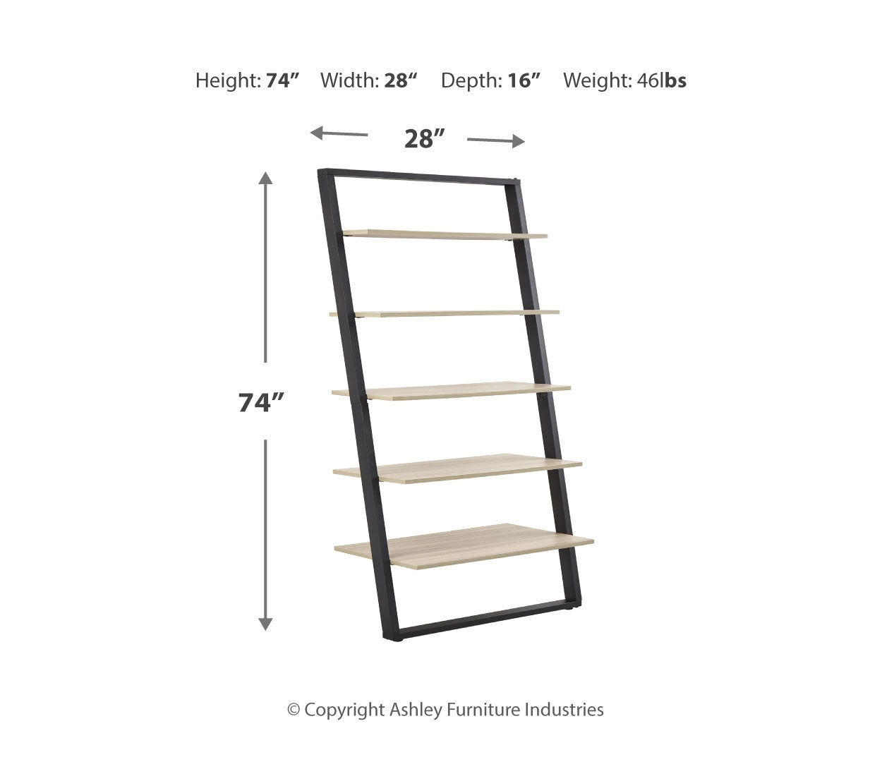 Waylowe Home Office Desk and Storage