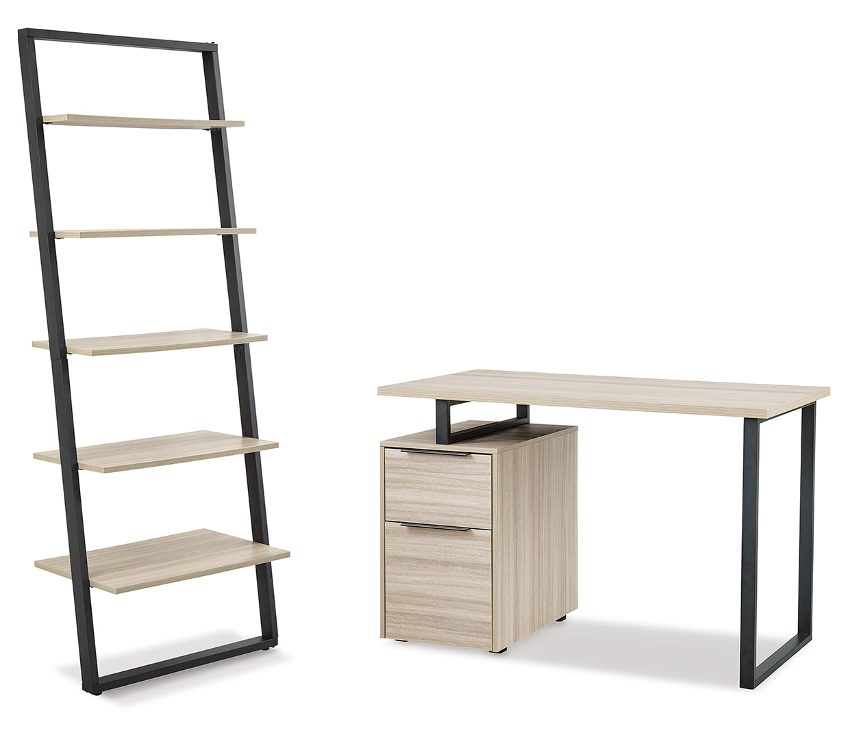 Waylowe Home Office Desk and Storage