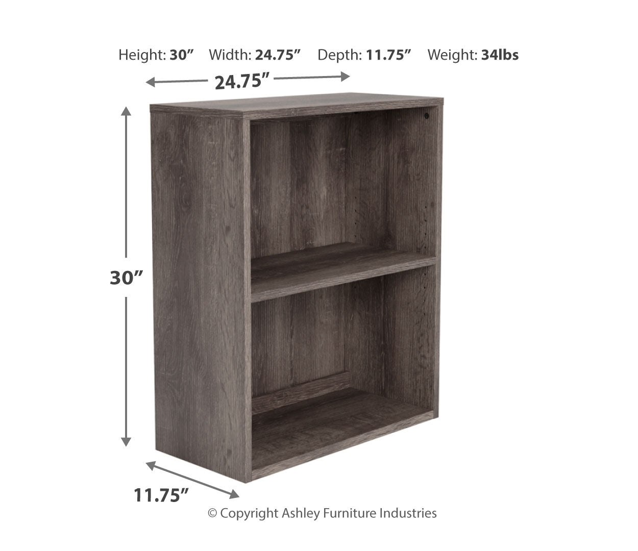 Arlenbry 30" Bookcase