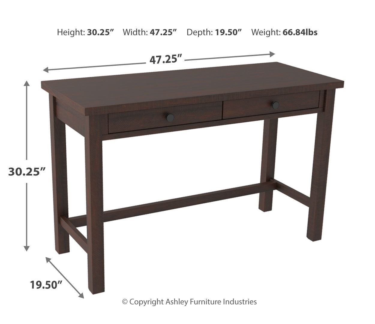 Camiburg 47" Home Office Desk