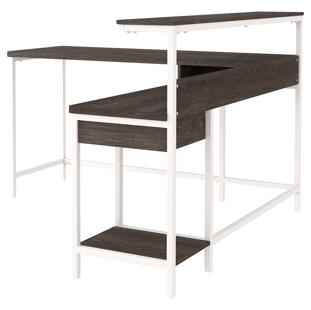 Dorrinson Home Office L-Desk with Storage