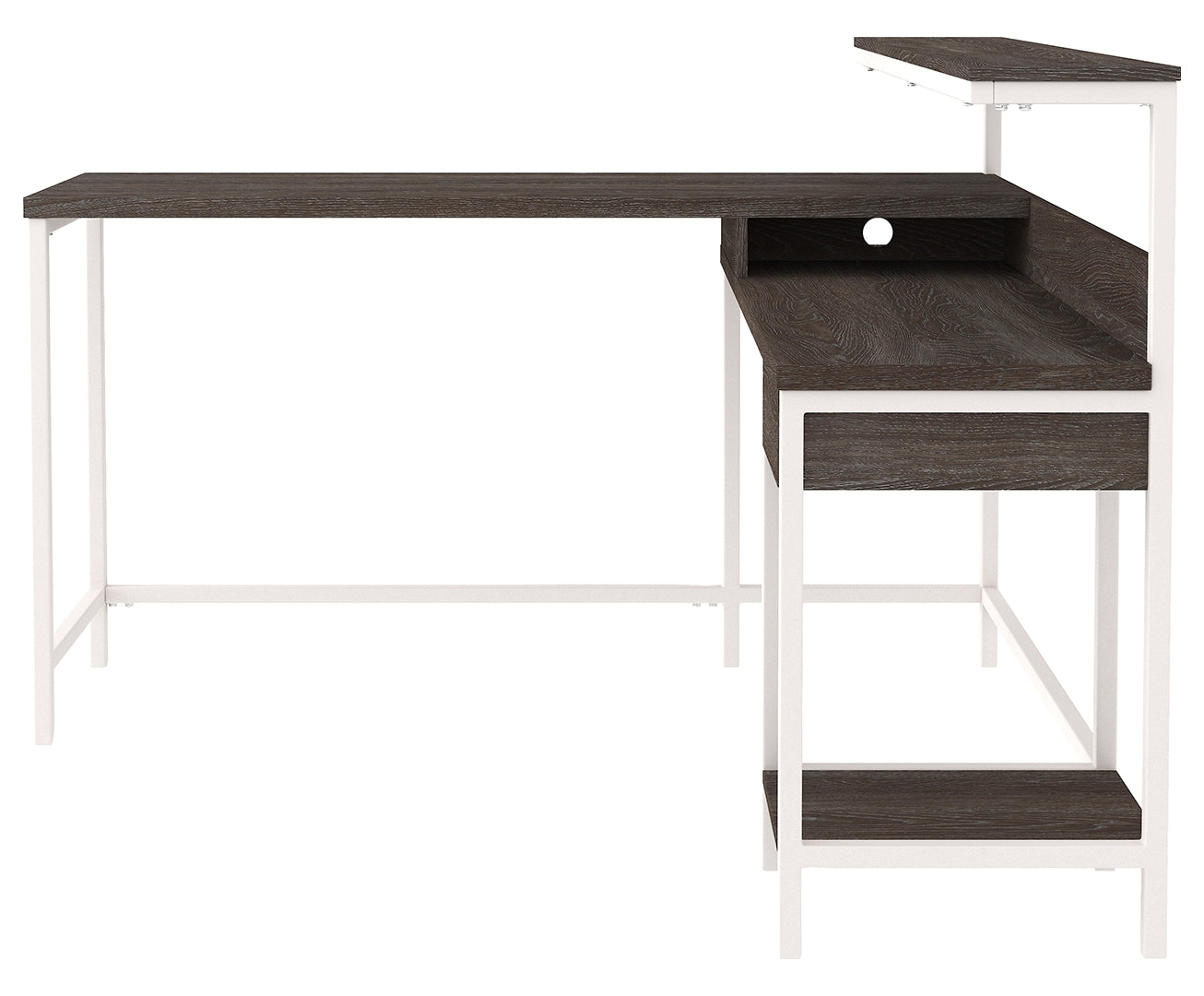 Dorrinson Home Office L-Desk with Storage