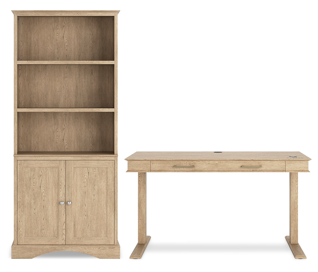 Elmferd Home Office Desk and Storage