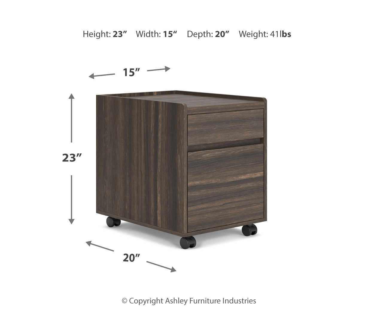 Zendex Home Office Desk and Storage