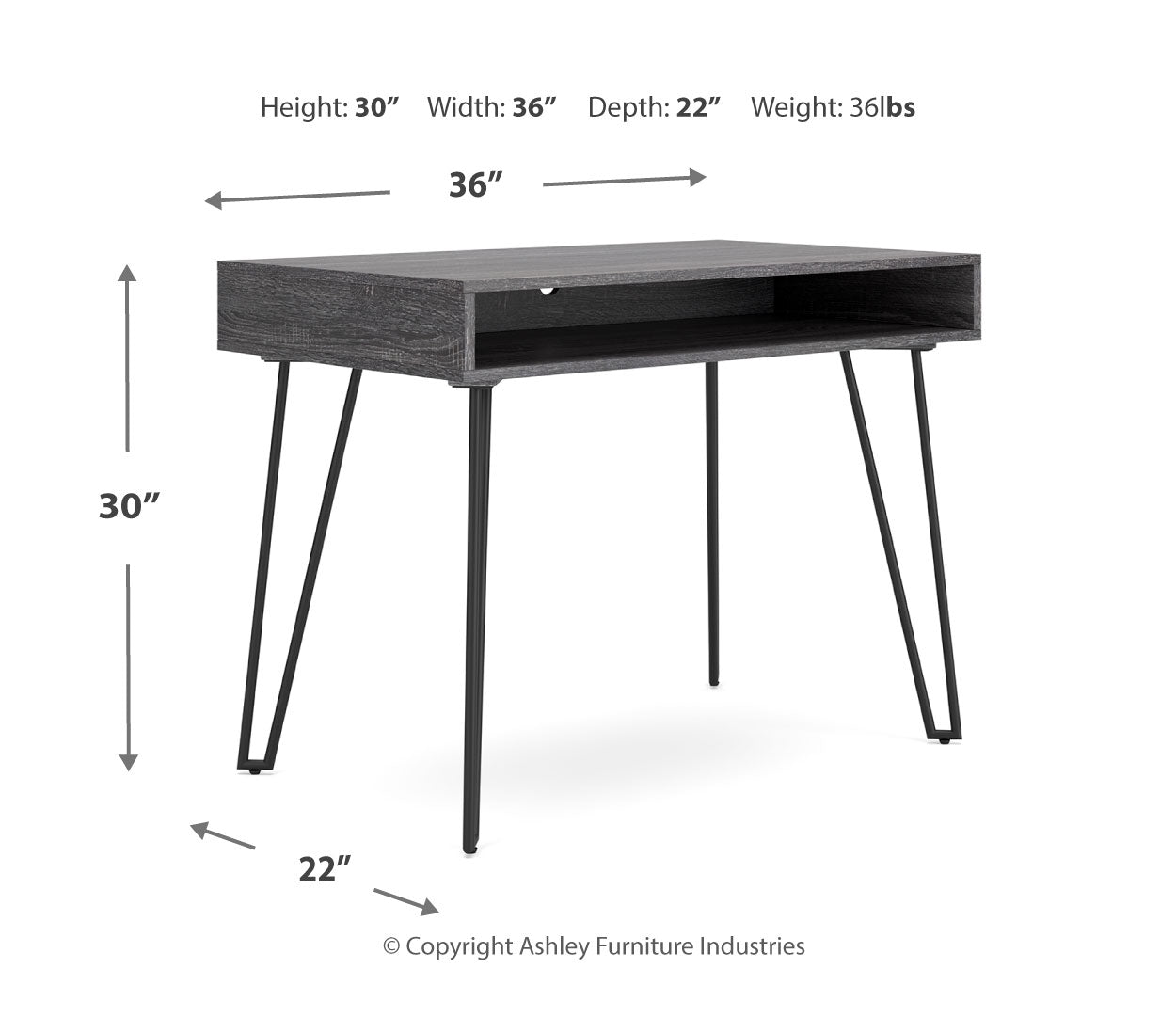 Strumford Home Office Desk