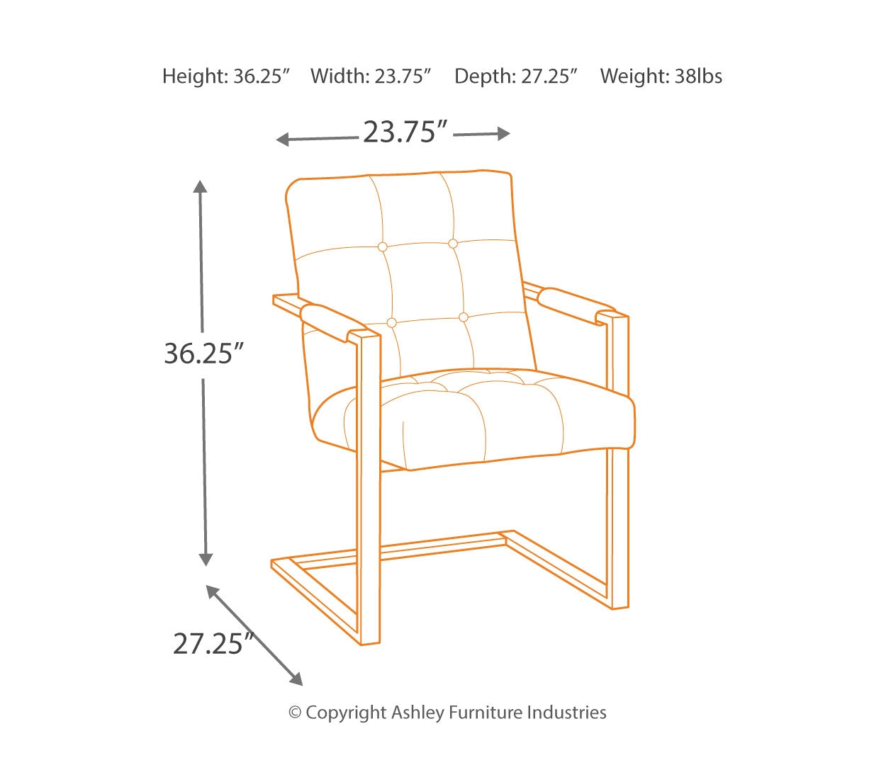 Starmore Home Office Desk Chair