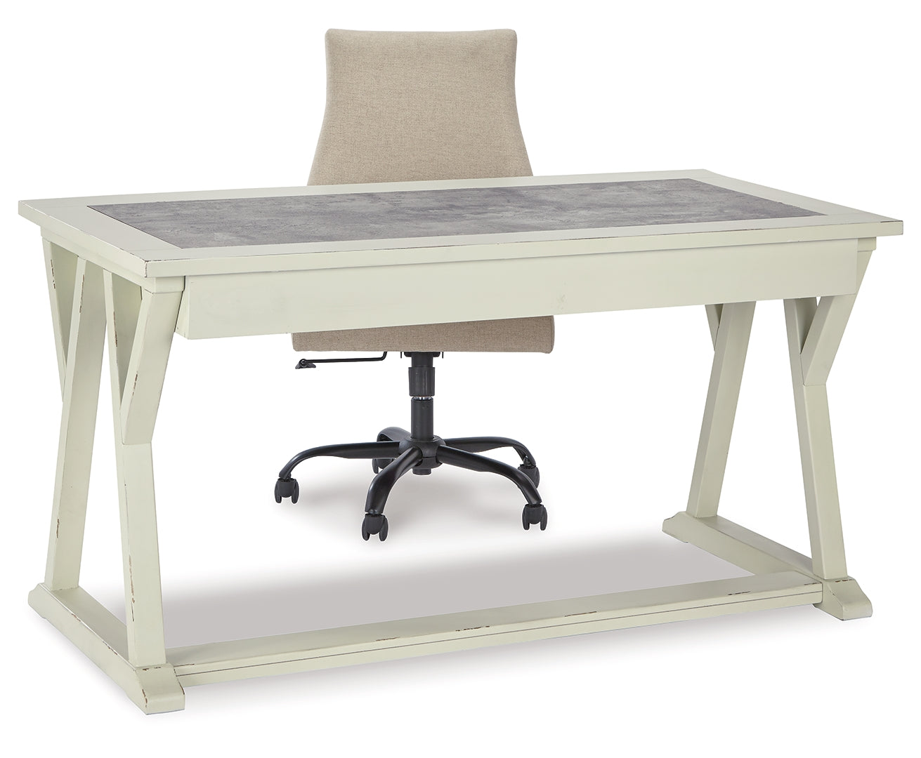 Jonileene Home Office Desk with Chair