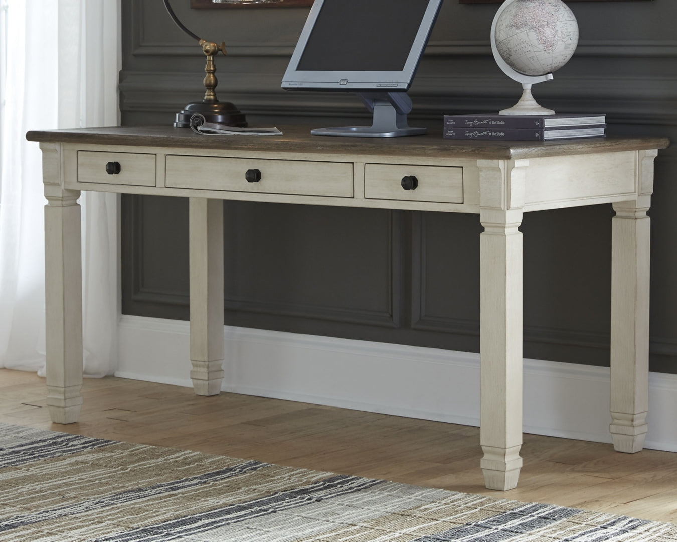 Bolanburg Home Office Desk and Storage