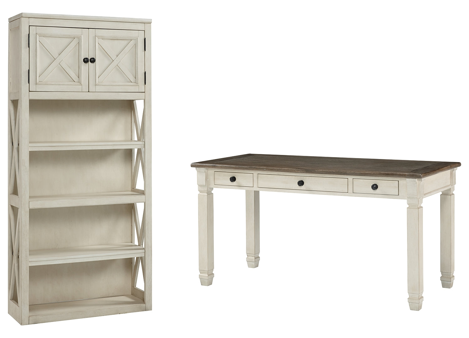 Bolanburg Home Office Desk and Storage