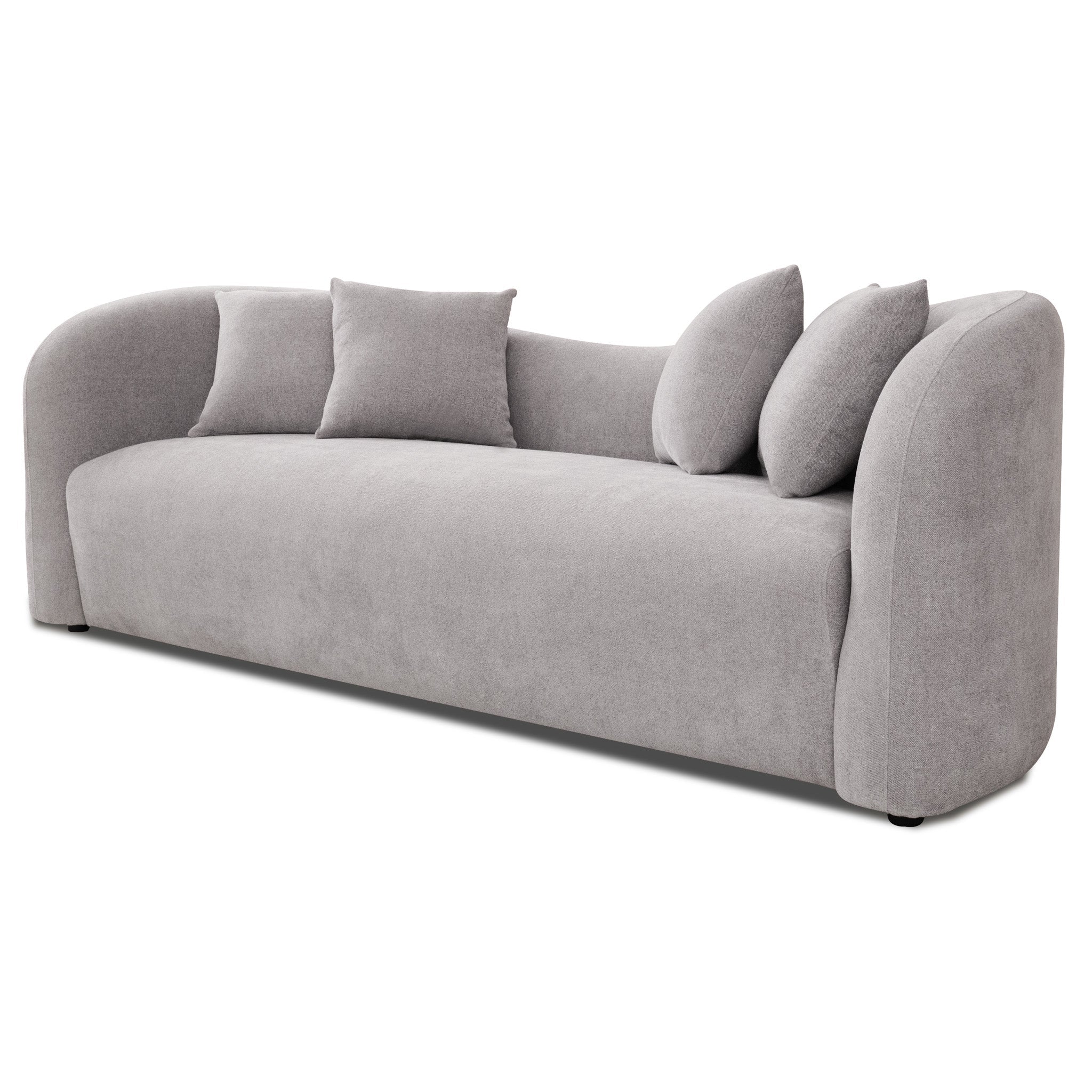 Hana Gray Boucle Sofa