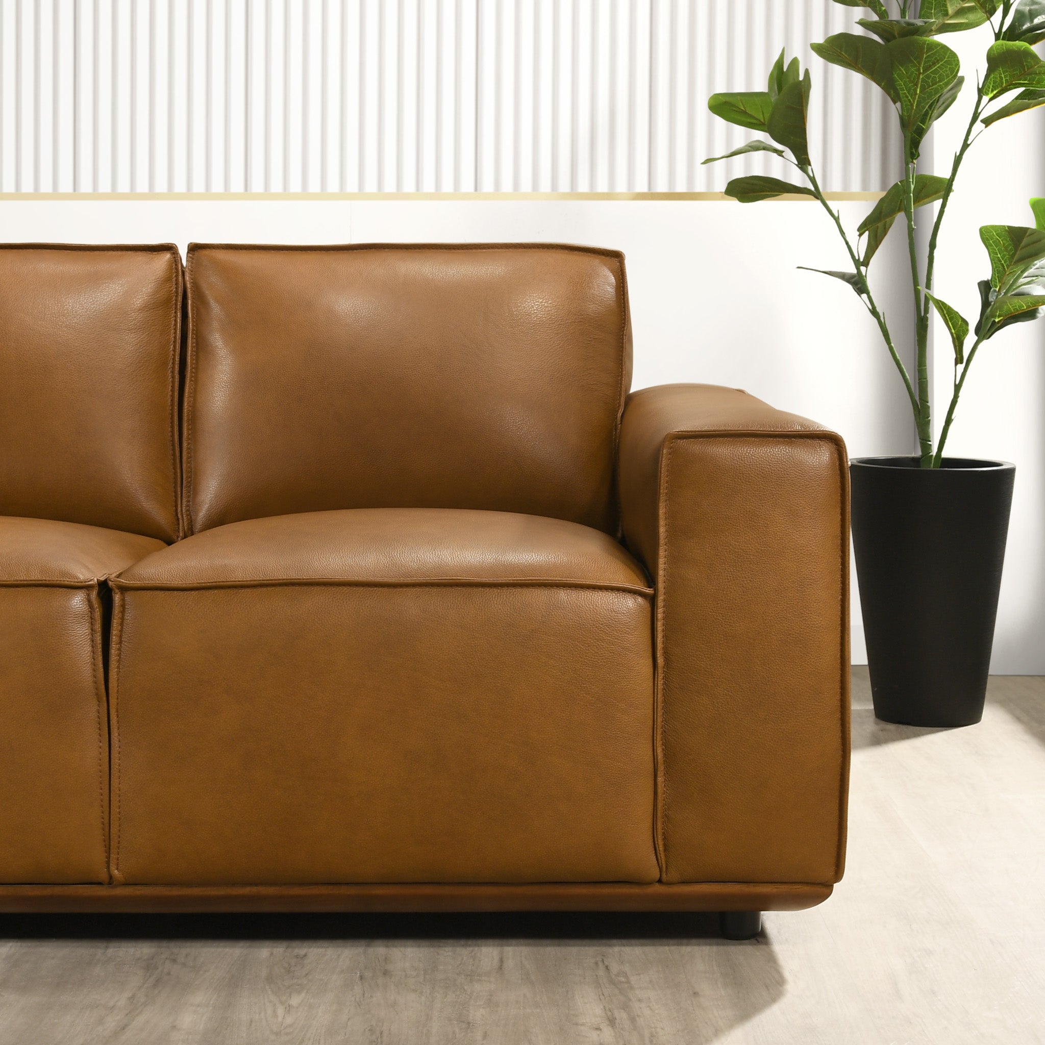 Huntington Genuine Leather Sofa