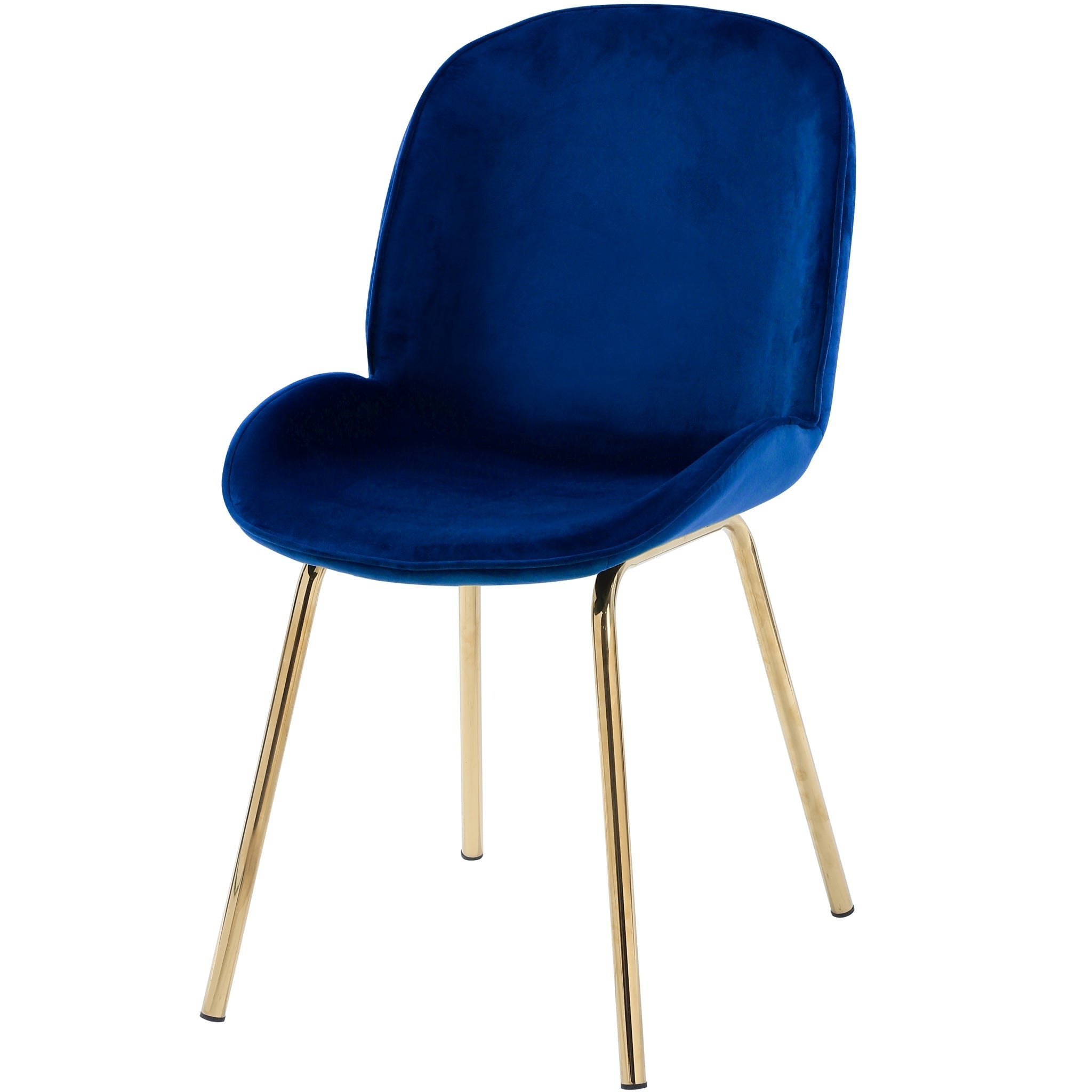 Lucy Blue Velvet Dining Chair