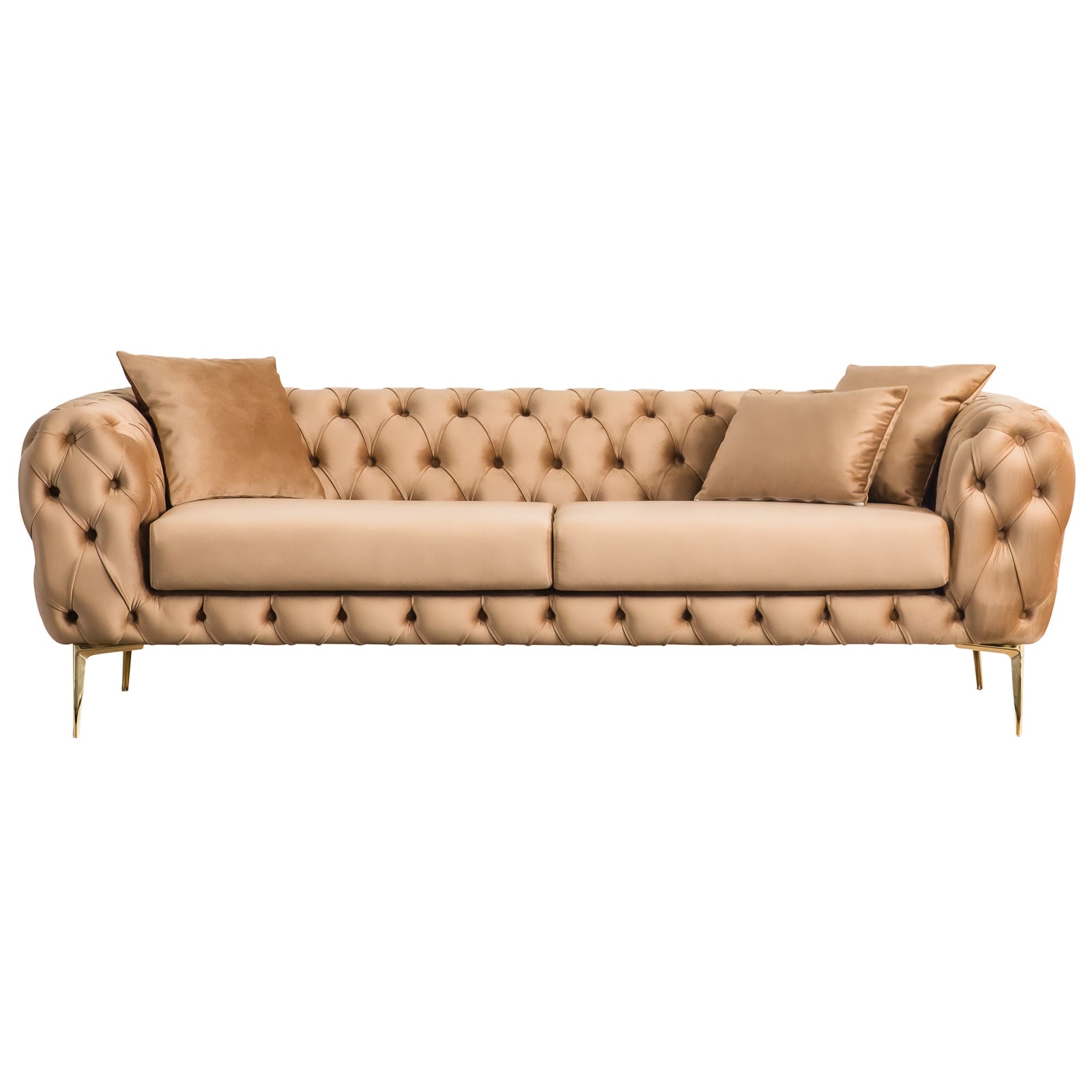 Jessica Sofa Honey Velvet