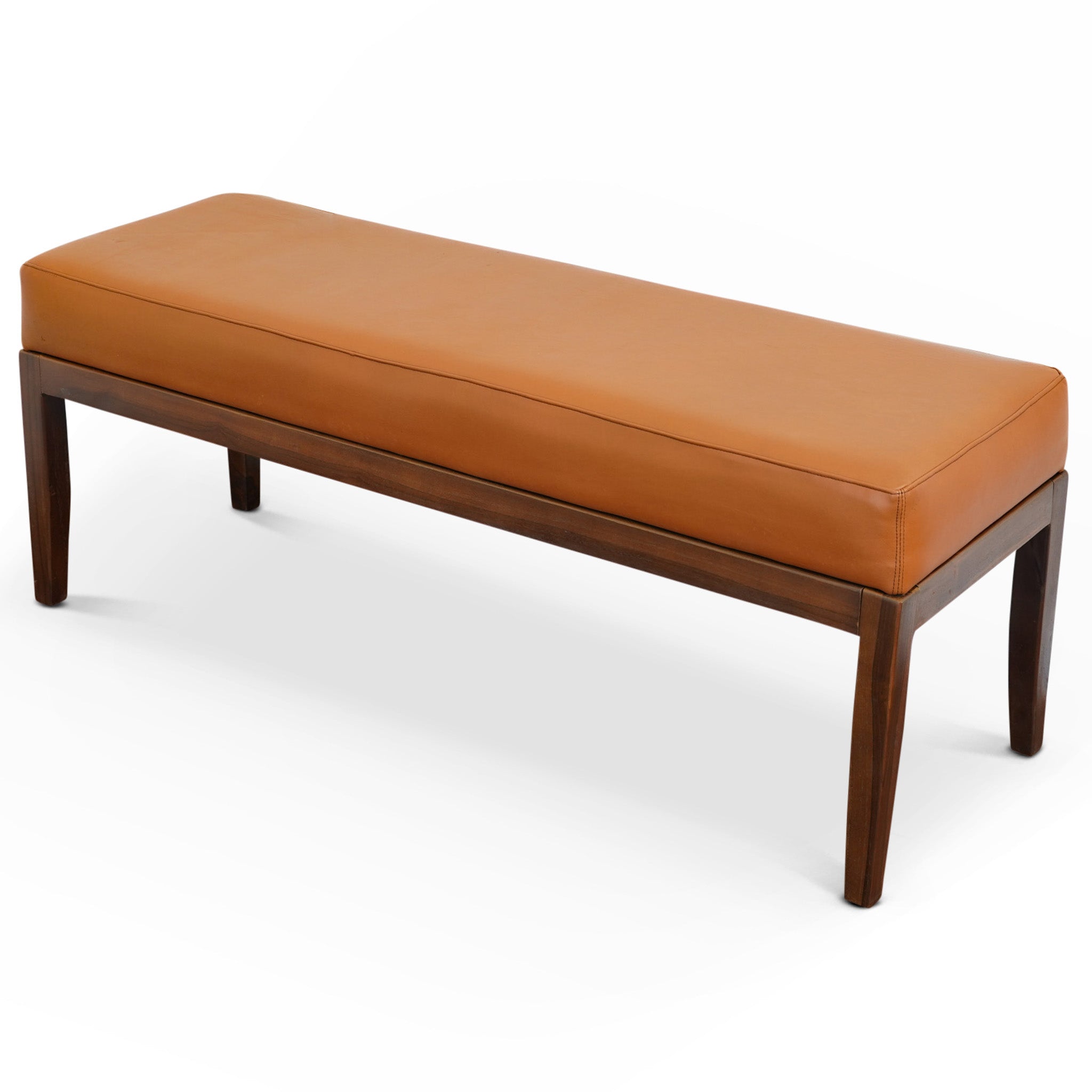 Kampa Bench Dark Tan Leather