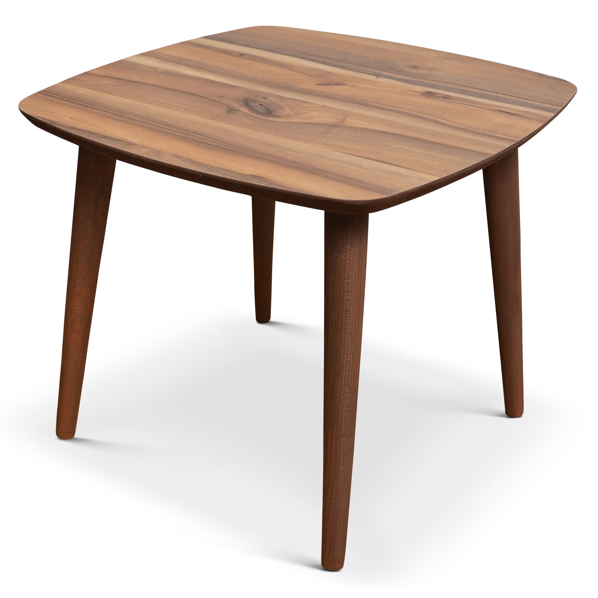 Kare Walnut End Table