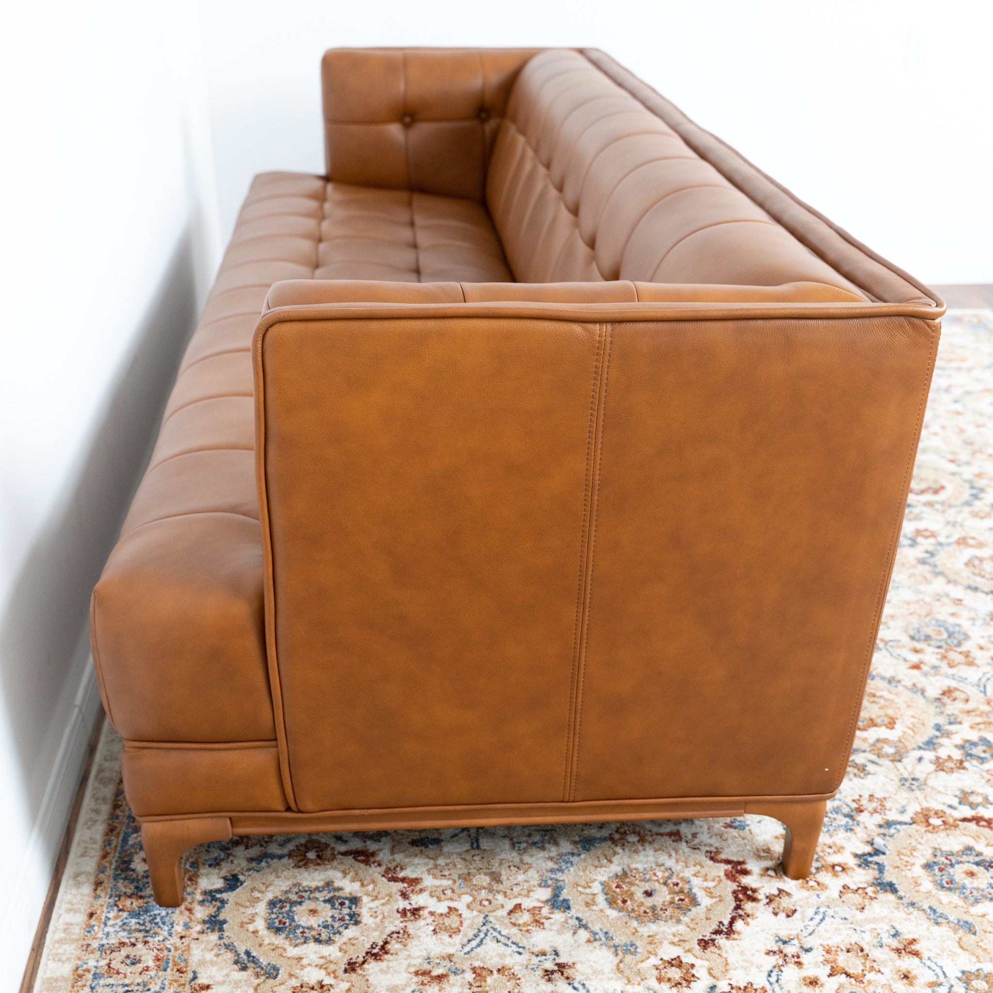 Kennedy Sofa Cognac Leather