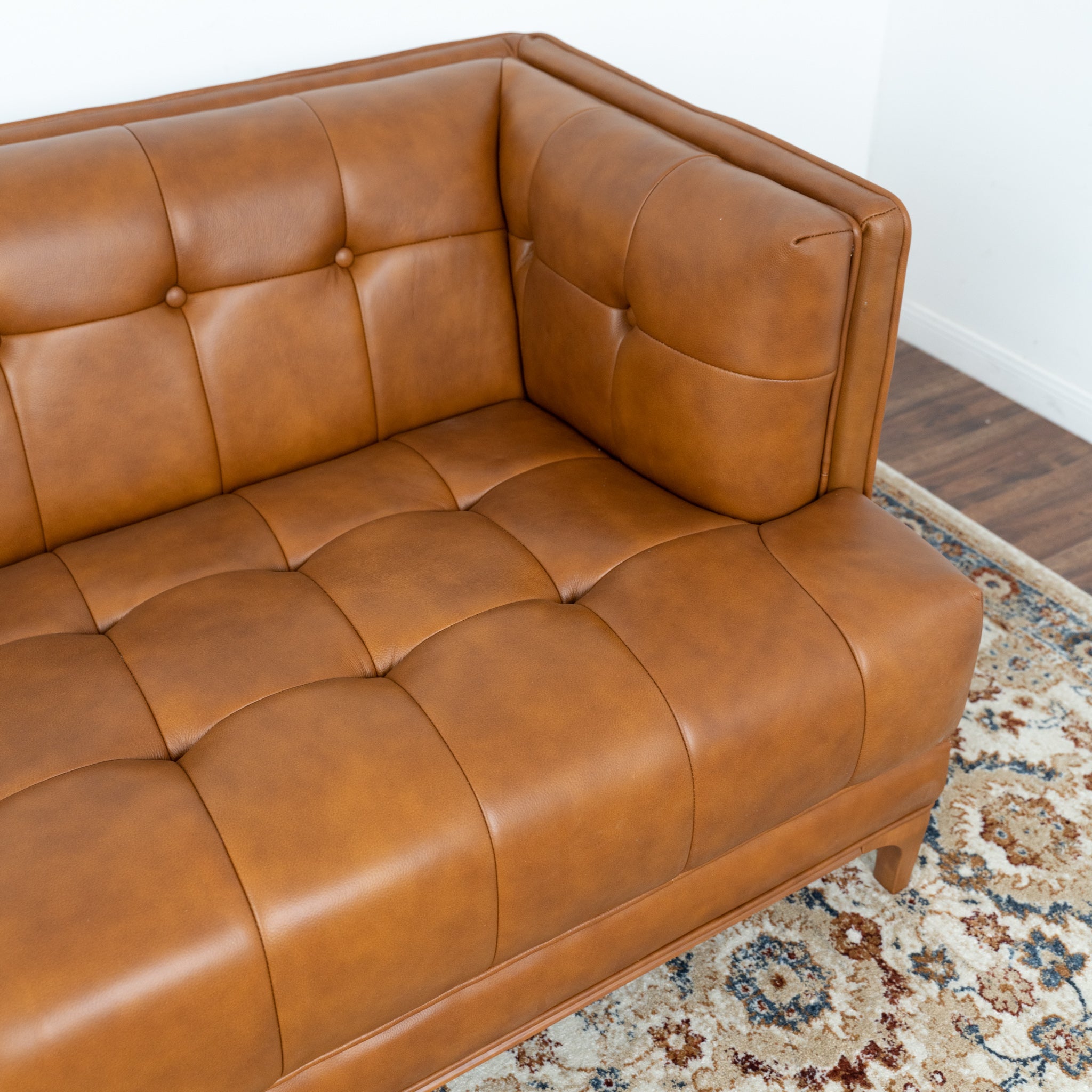 Kennedy Sofa Cognac Leather