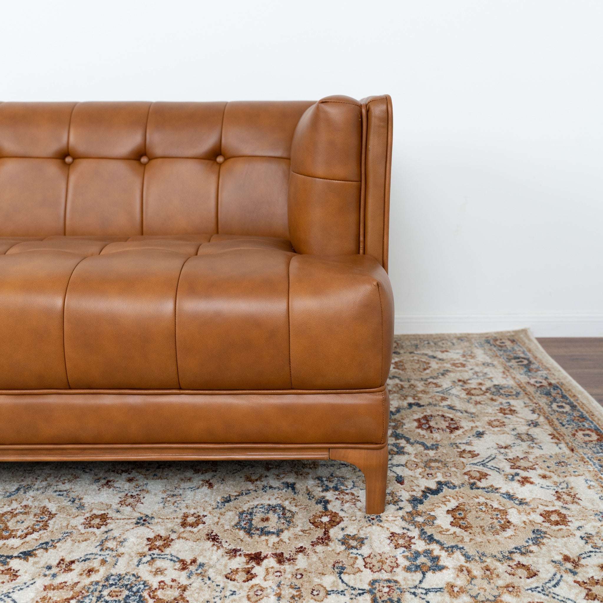 Kennedy Sofa Cognac Leather