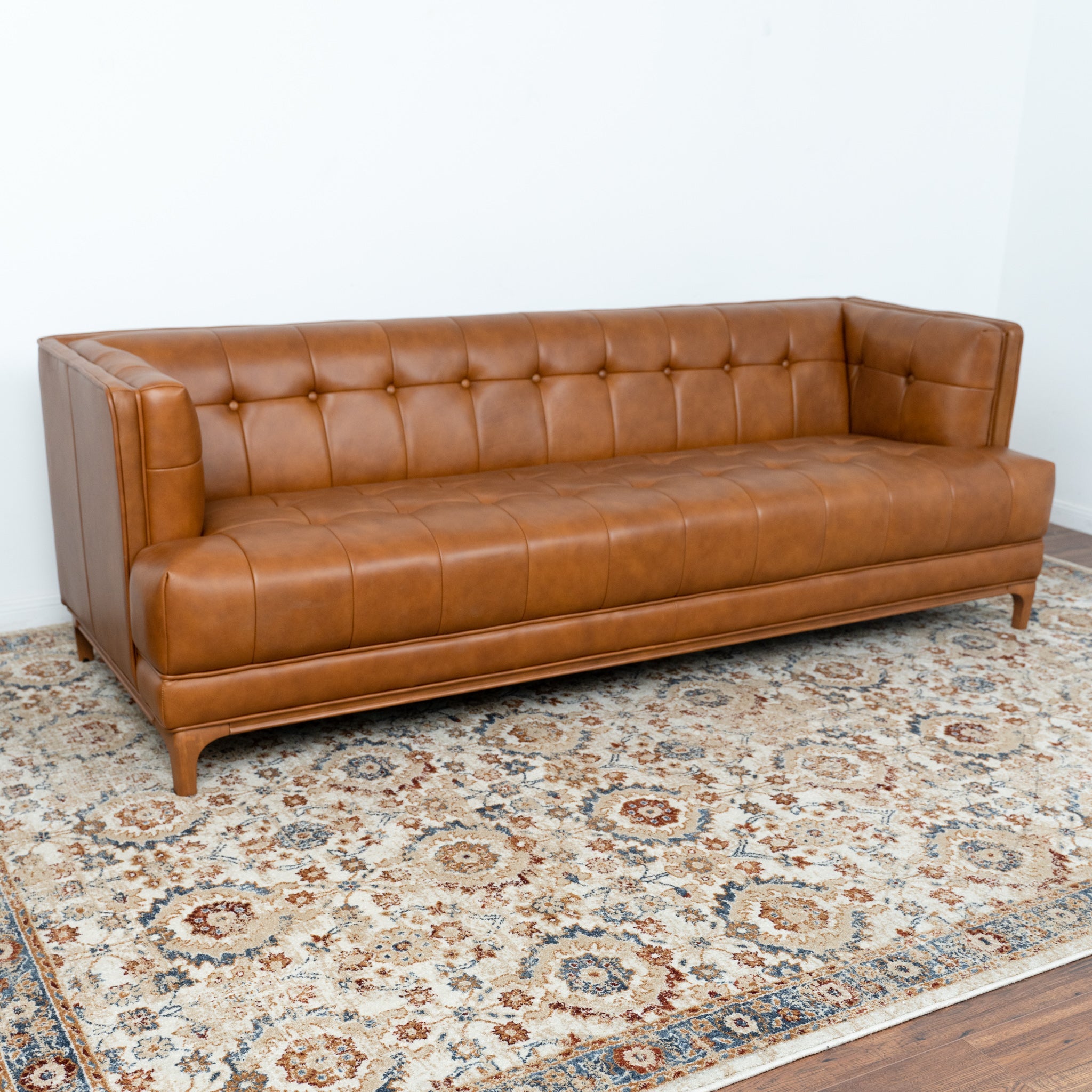 Kennedy Sofa Cognac Leather