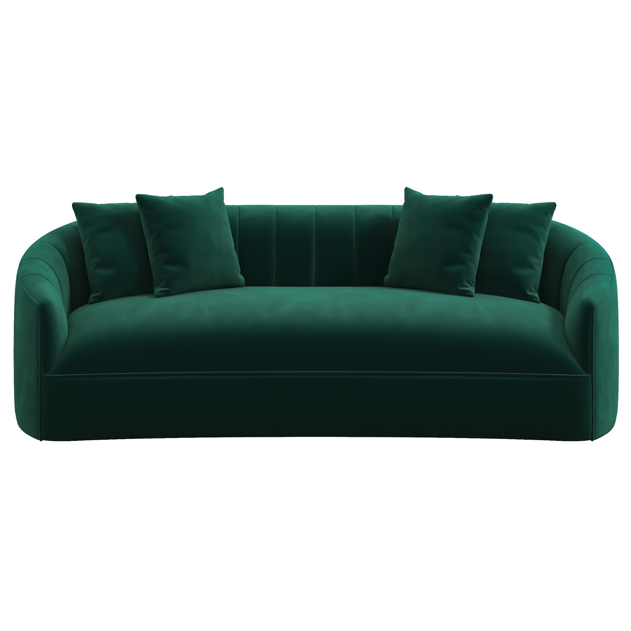 Kent Green Velvet Sofa