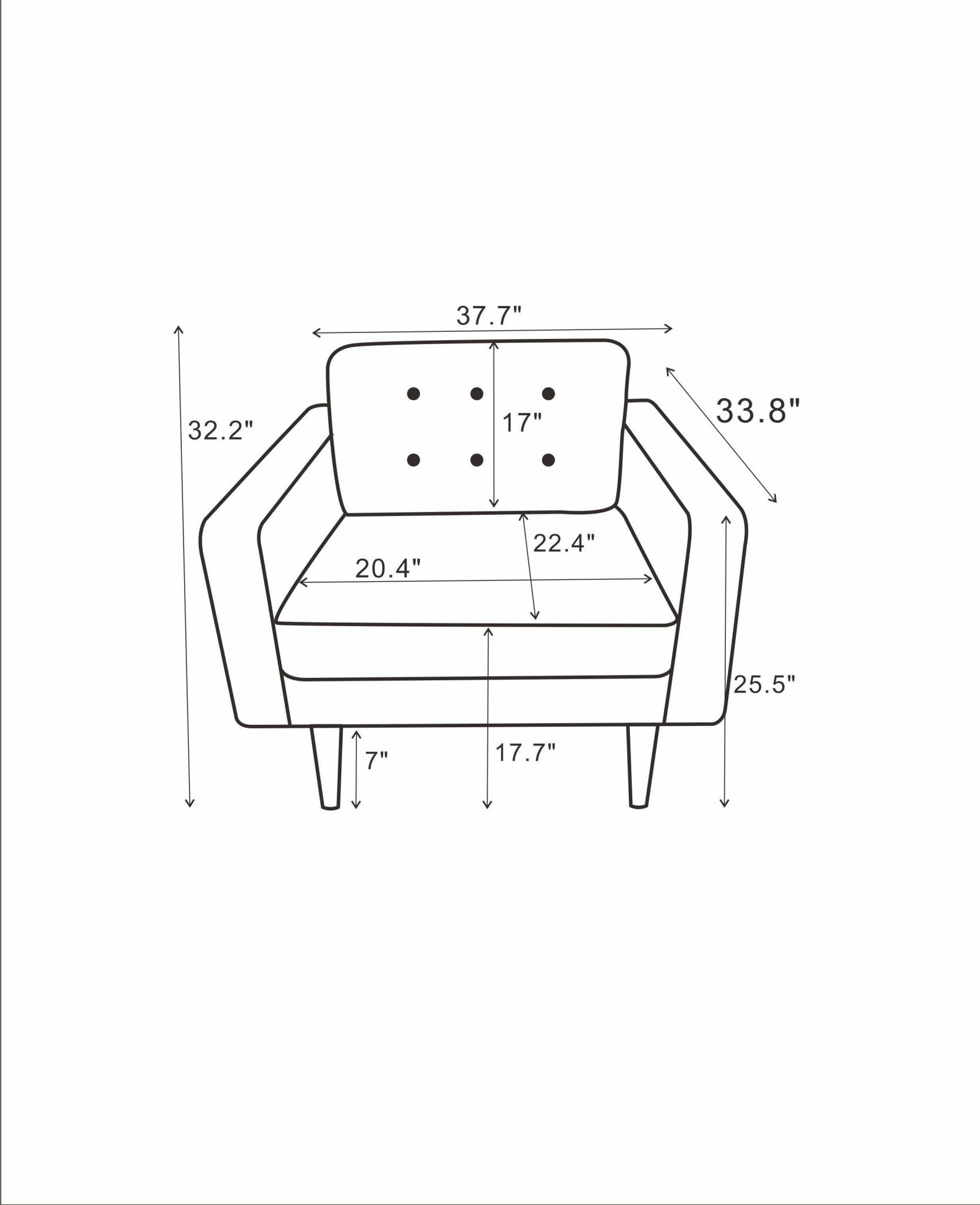 Kirby Grey Velvet Lounge Chair