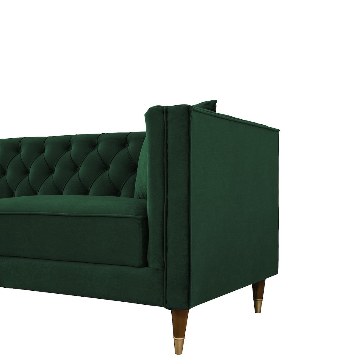 Lewis Sofa Green Velvet