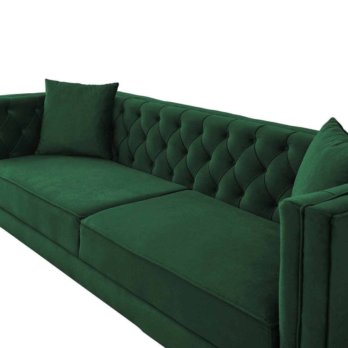 Lewis Sofa Green Velvet