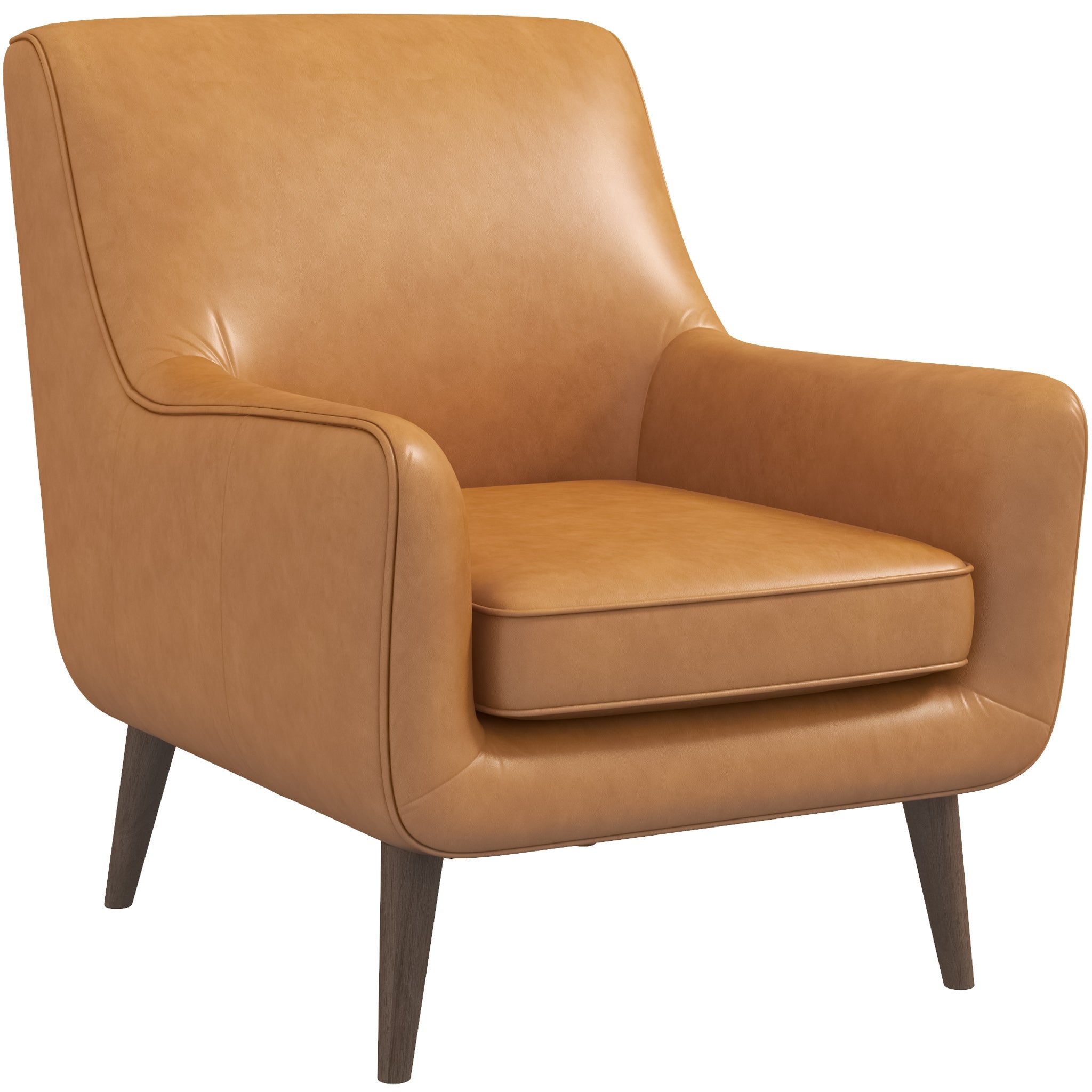 Lexi Leather Lounge Chair Tan