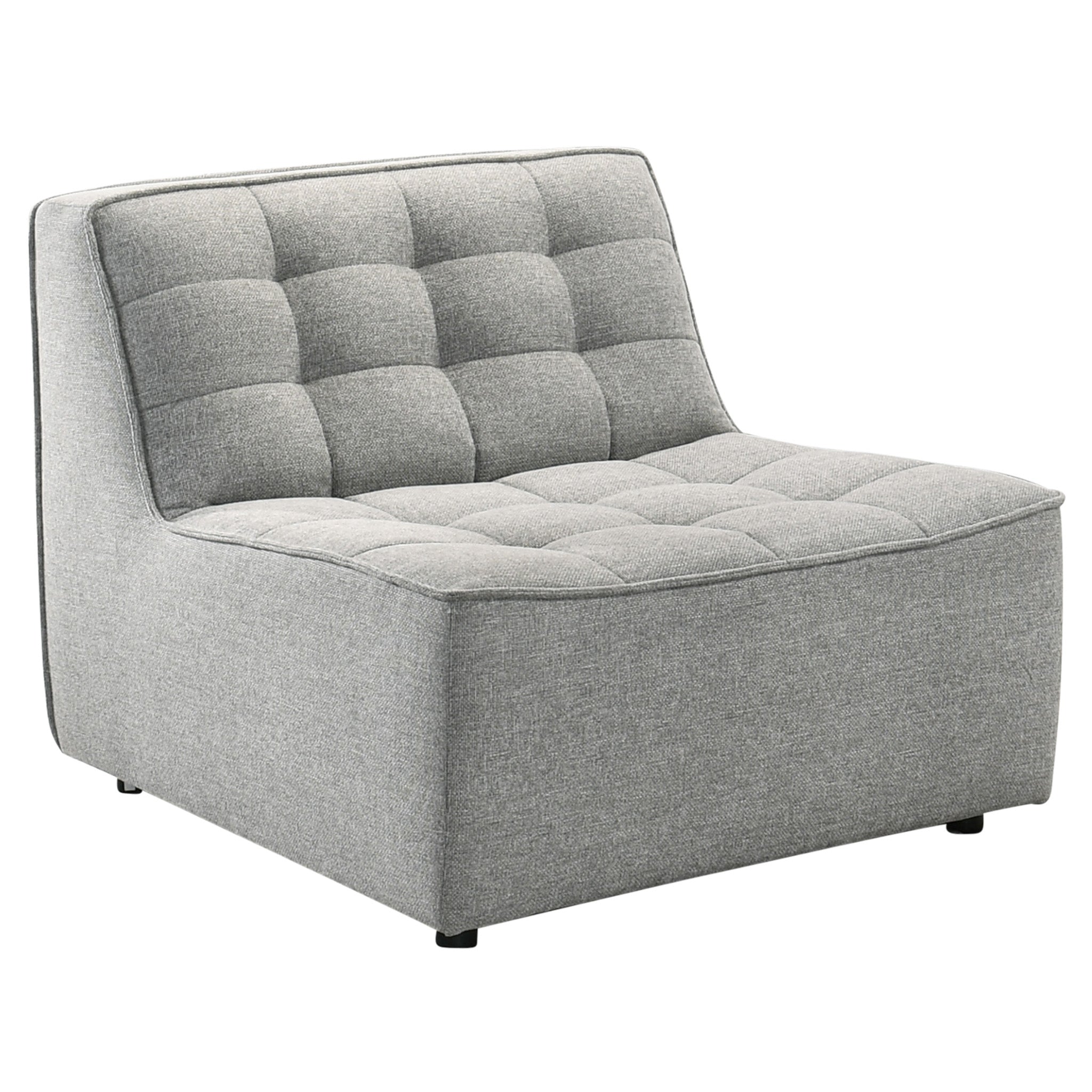 Linden Modular Corner Sofa Light Gray Linen