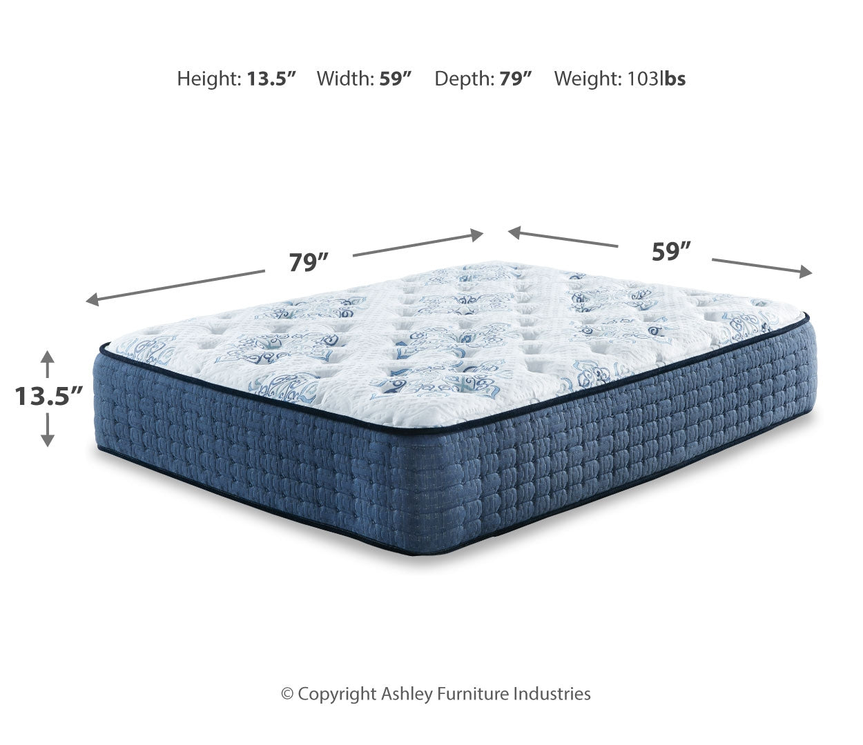 Mt Dana Firm Mattress with Adjustable Base