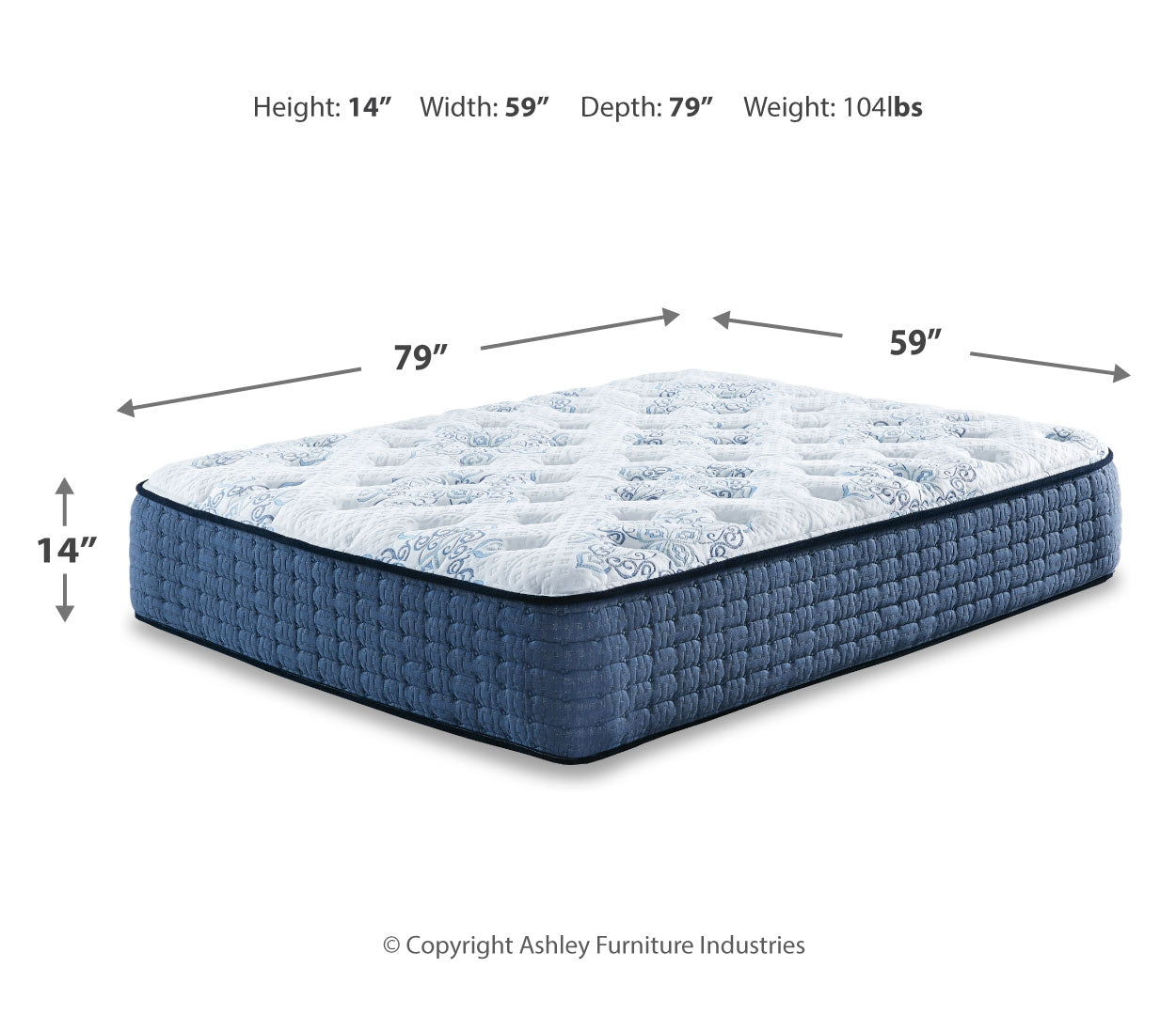 Mt Dana Plush Mattress with Adjustable Base