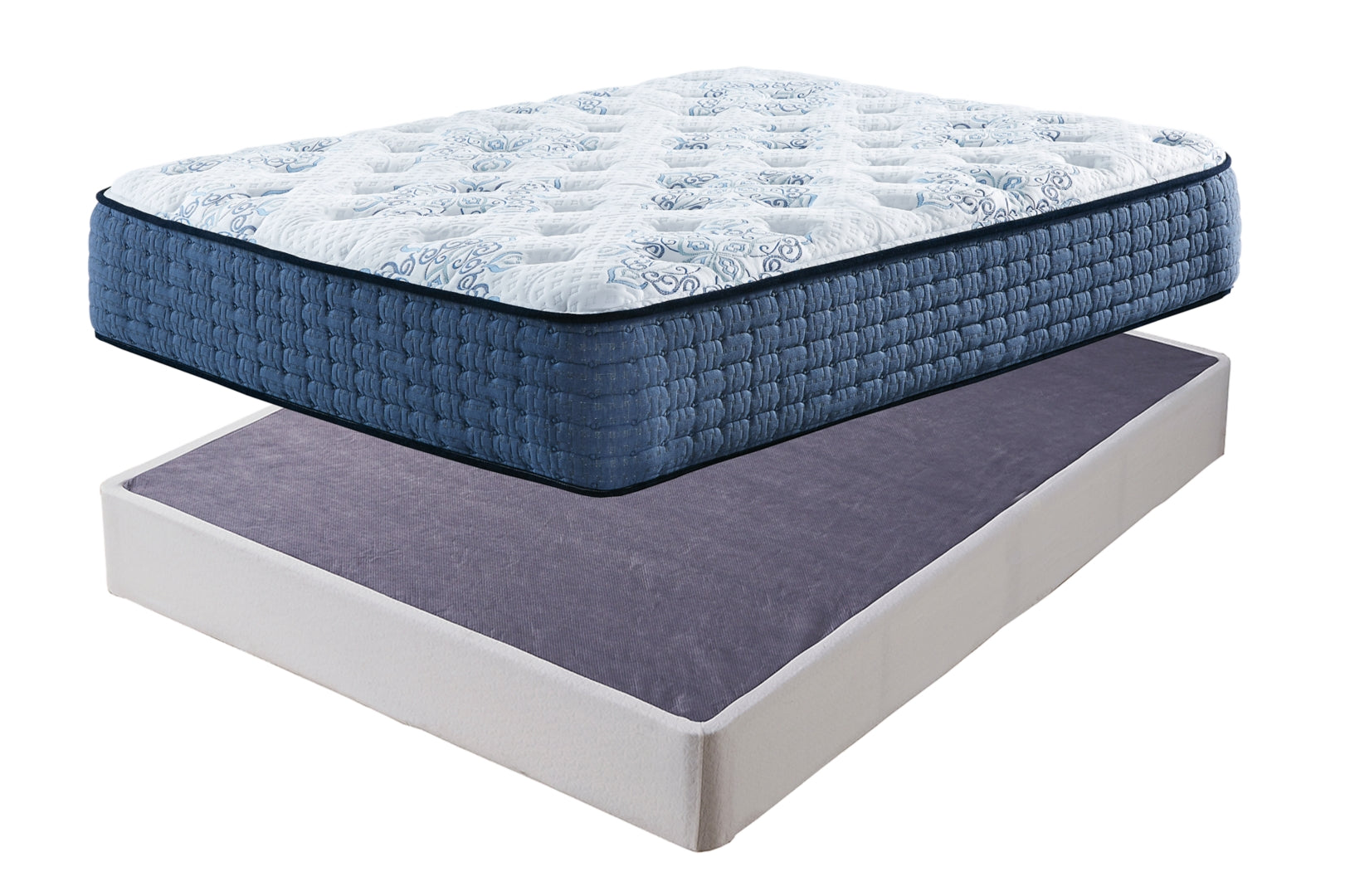 Mt Dana Plush Mattress with Foundation