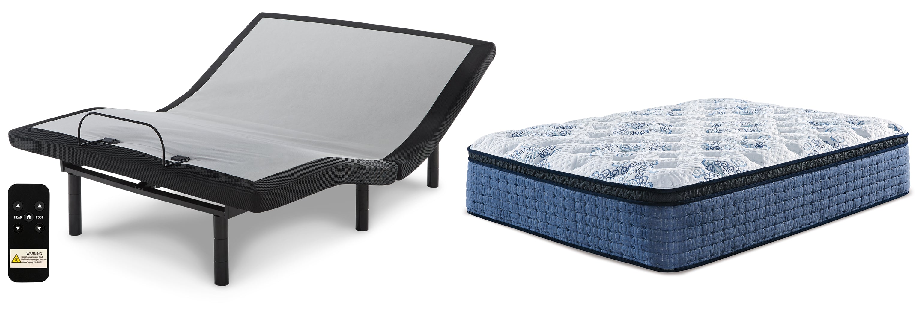 Mt Dana Euro Top Mattress with Adjustable Base