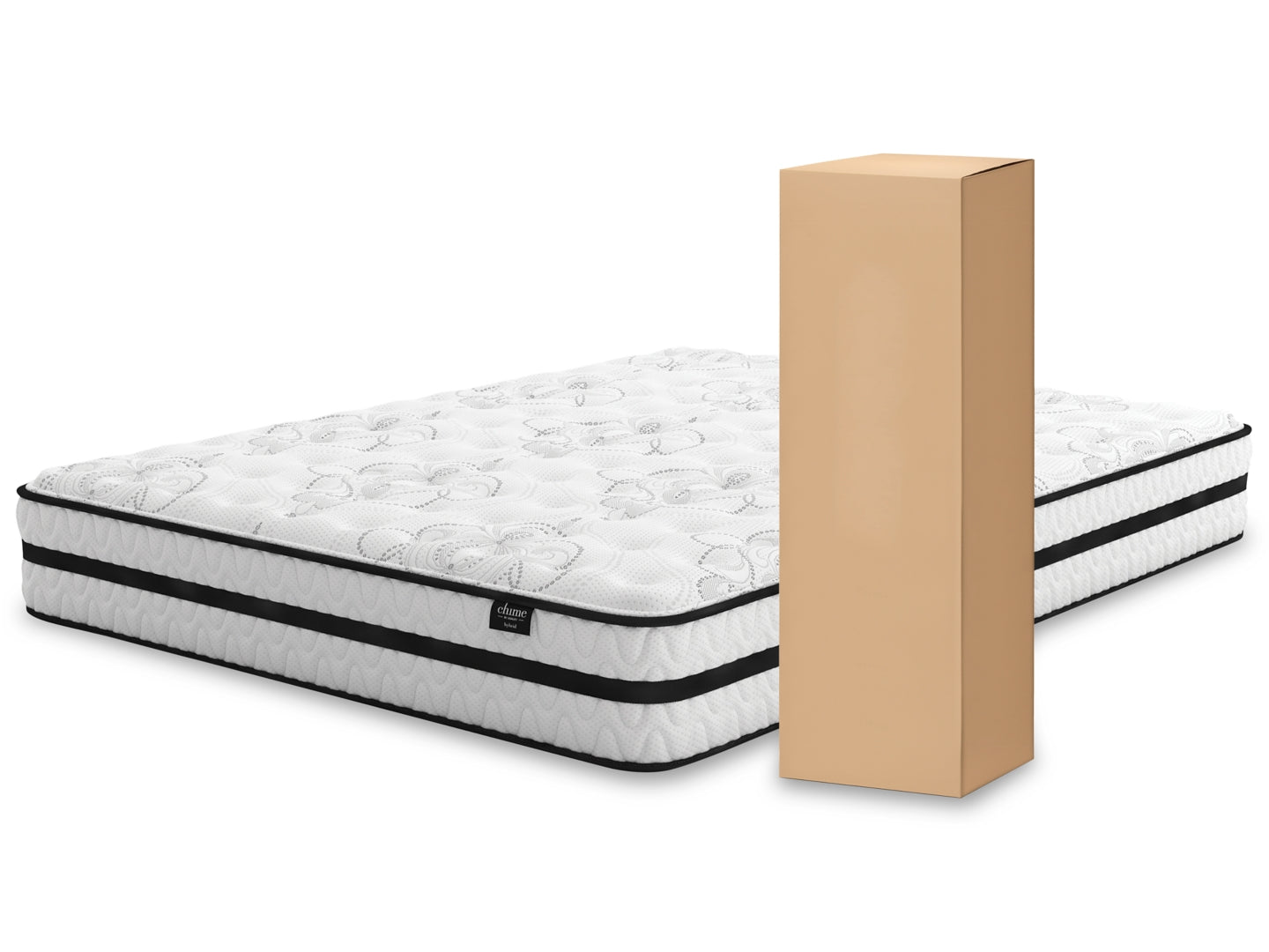 Chime 10 Inch Hybrid King Mattress in a Box