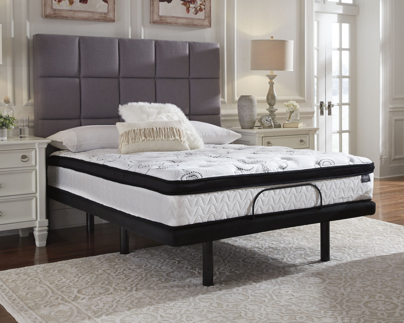 14 Inch Ashley Hybrid Mattress with Adjustable Base