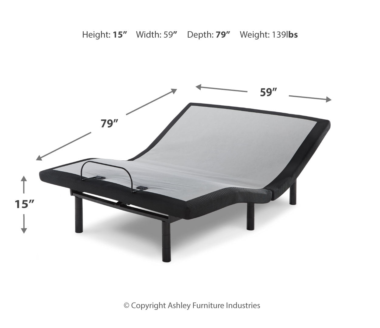 Mt Dana Firm Mattress with Adjustable Base