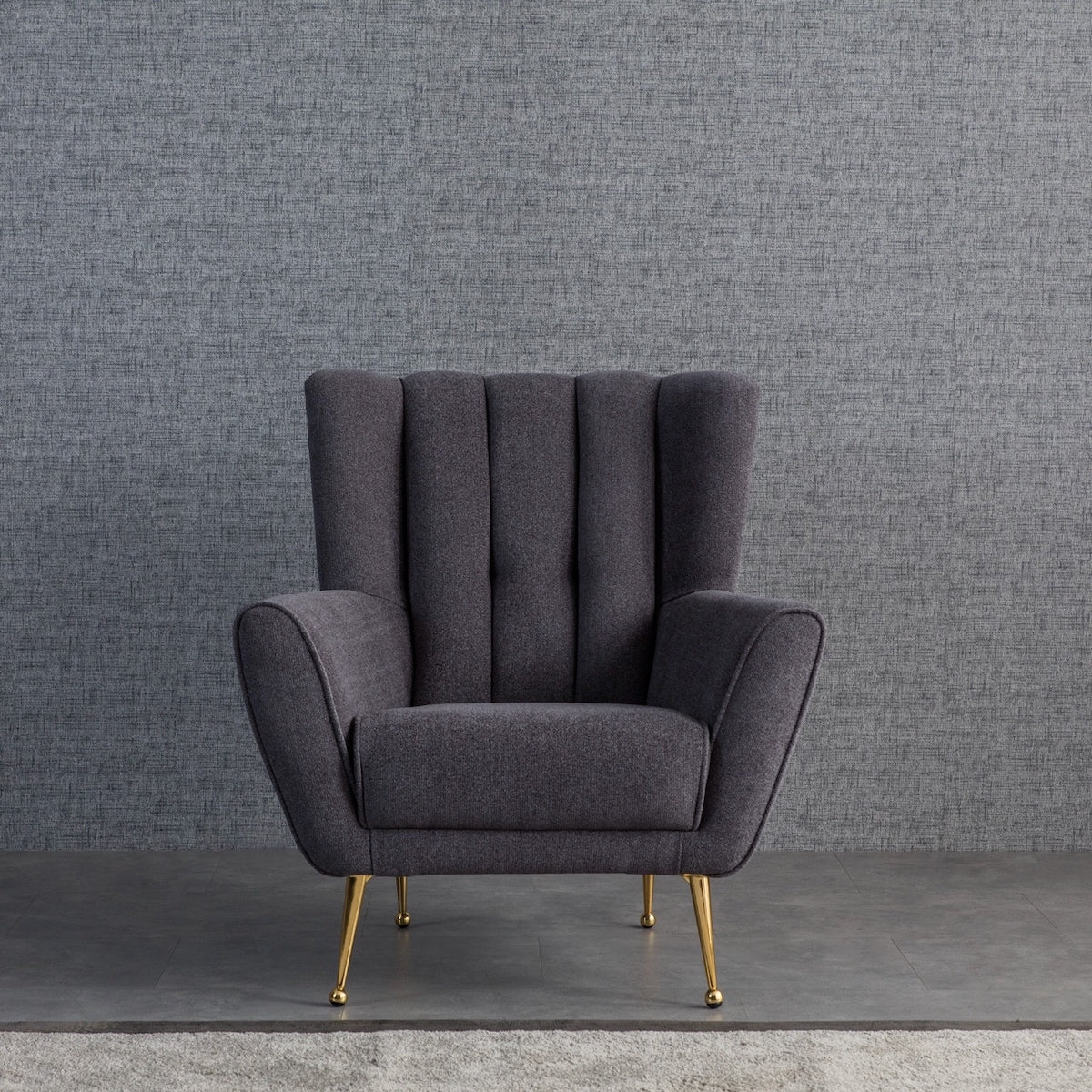 Amelia Dark Grey Apartment Chair