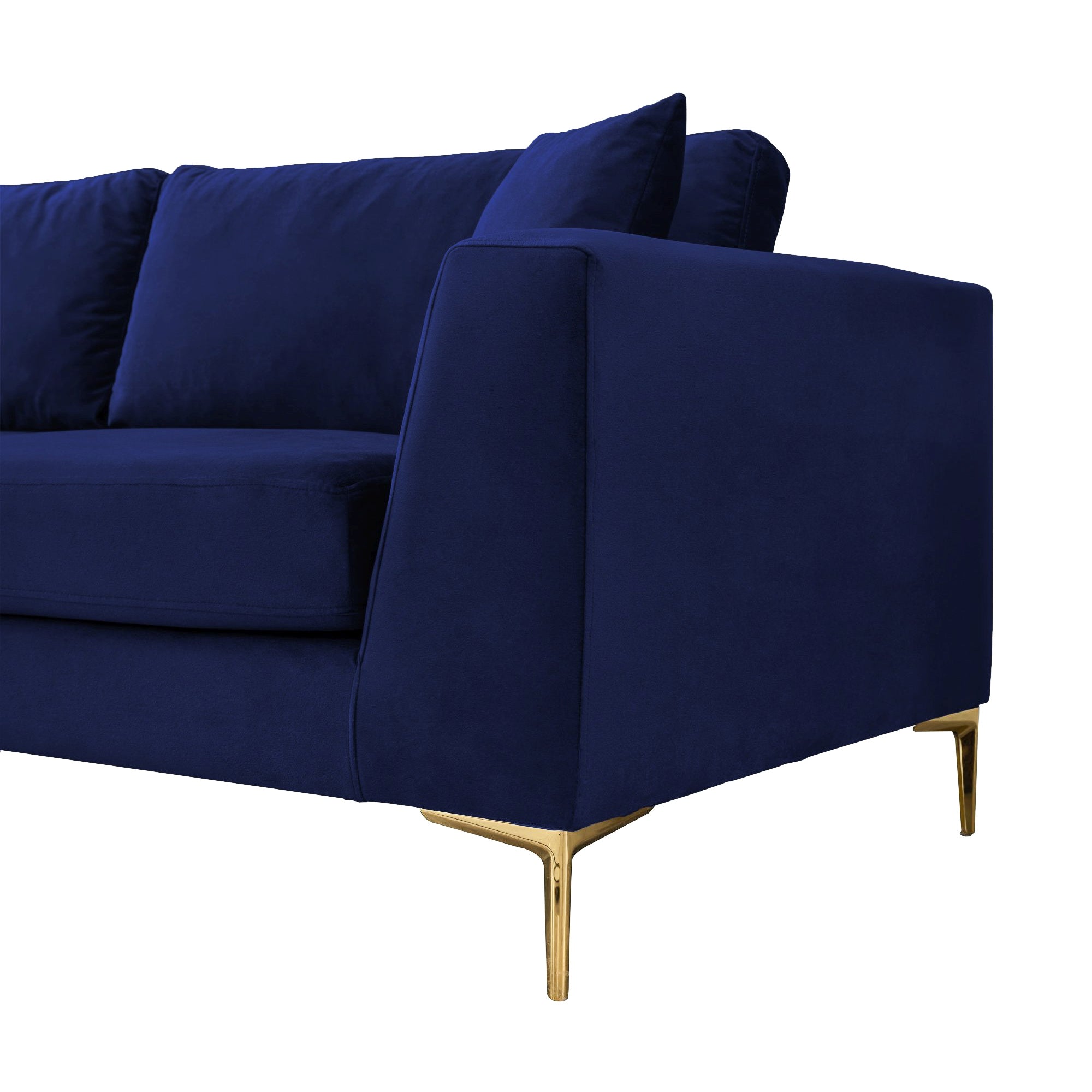 Milo Sofa Blue Velvet