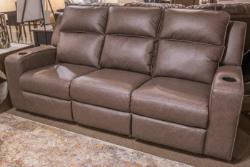 Lavenhorne Reclining Sofa with Drop Down Table