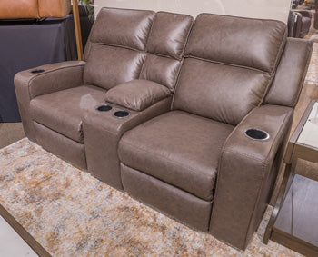 Lavenhorne Reclining Loveseat with Console