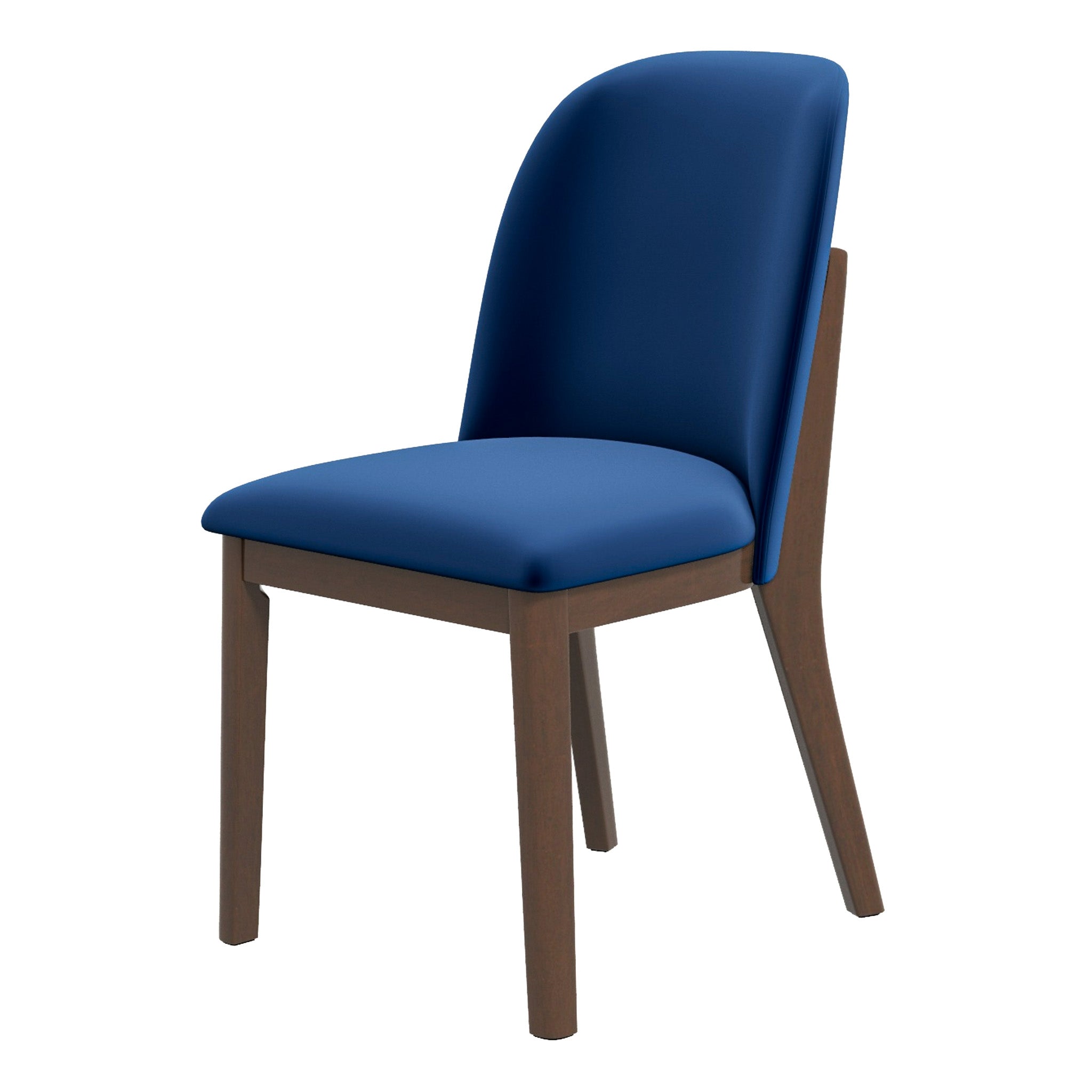 Belfast Navy Blue Velvet Dining Chair