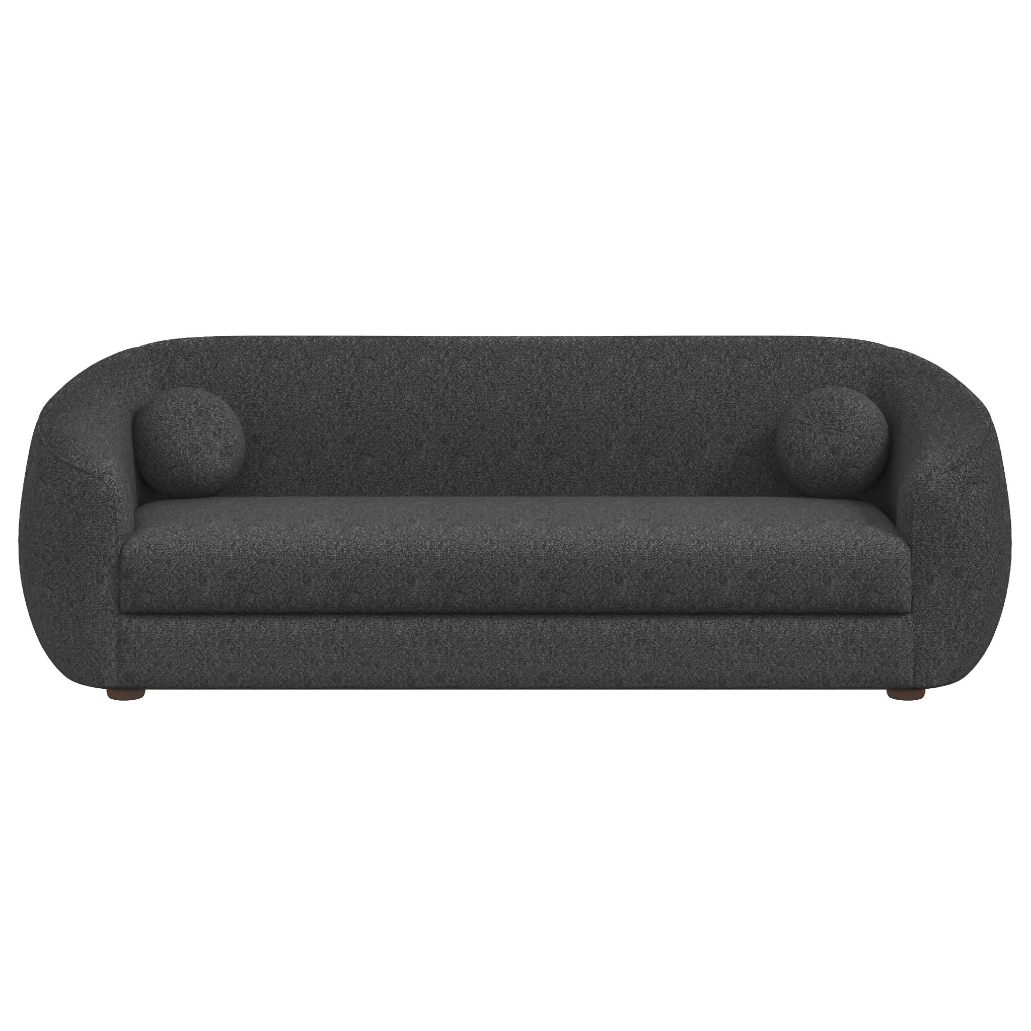 Norma Dark Grey Boucle Sofa