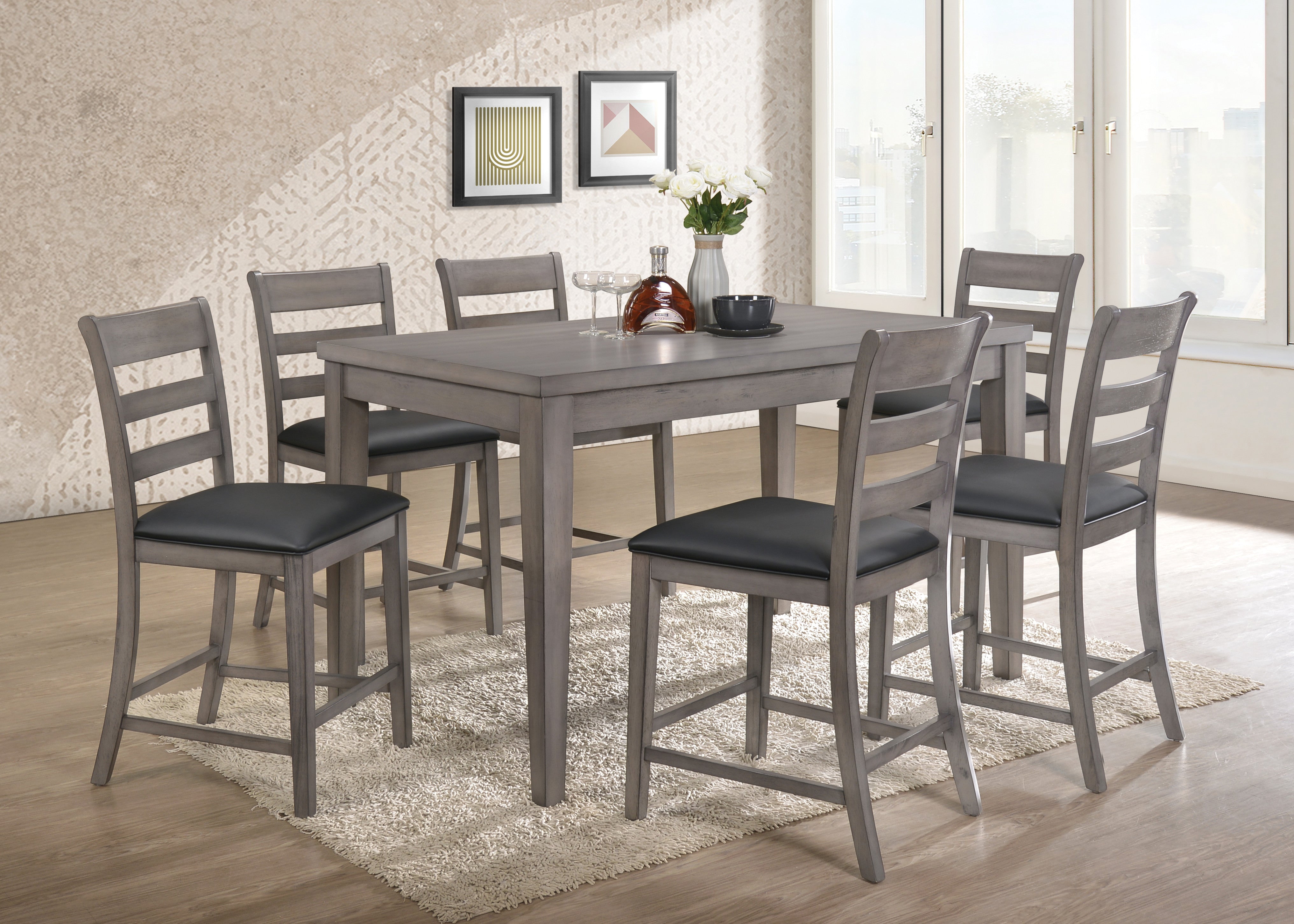 Naquana Dining Table and 6 Chairs